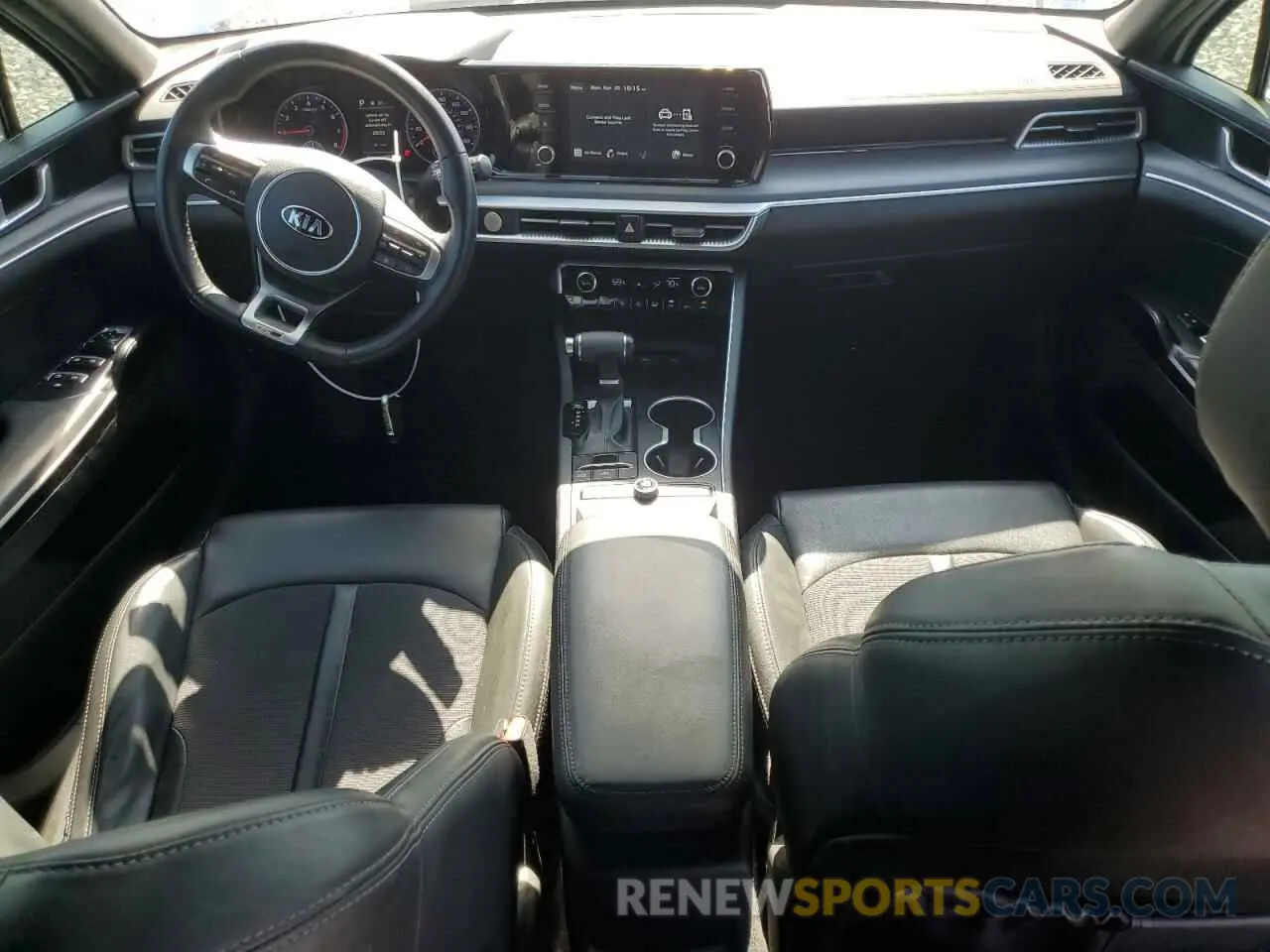 8 fotografías del automóvil dañado 5XXG64J22MG076277 KIA K5 2021