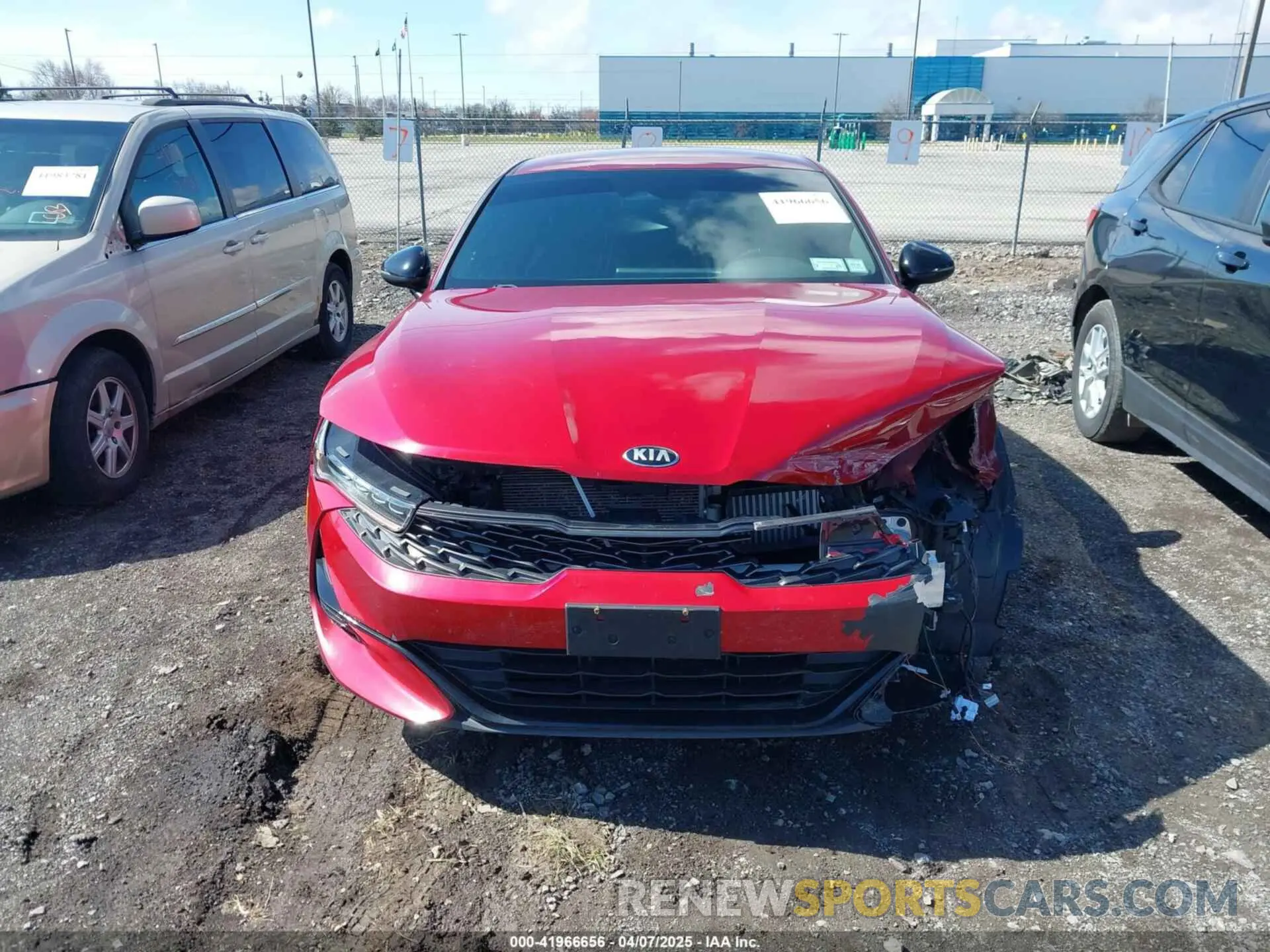 6 fotografías del automóvil dañado 5XXG64J23MG008473 KIA K5 2021