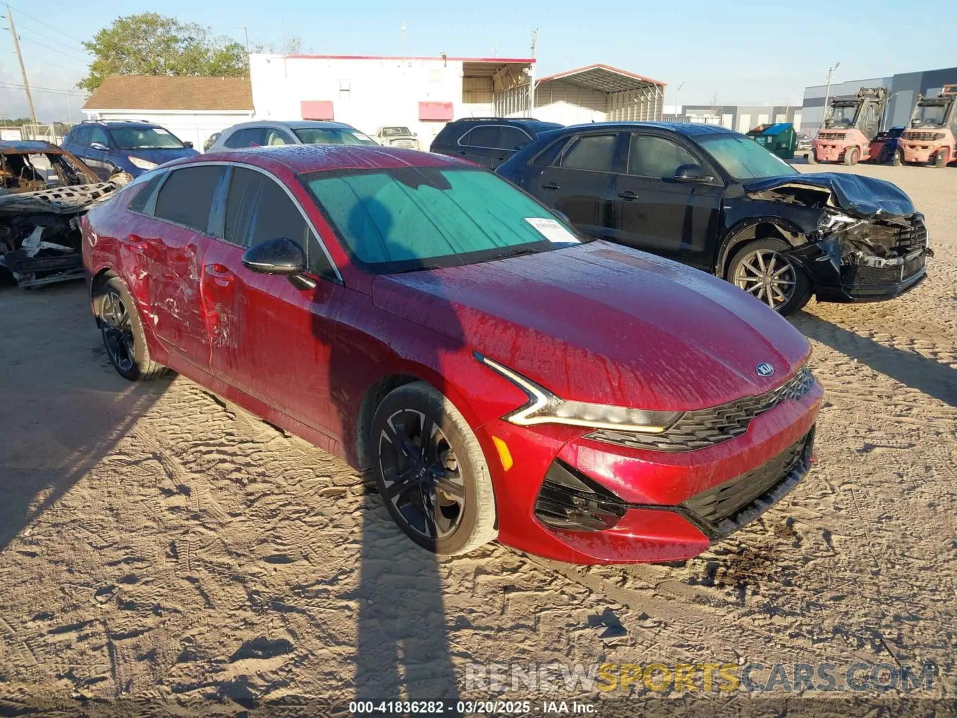 1 fotografías del automóvil dañado 5XXG64J23MG024186 KIA K5 2021