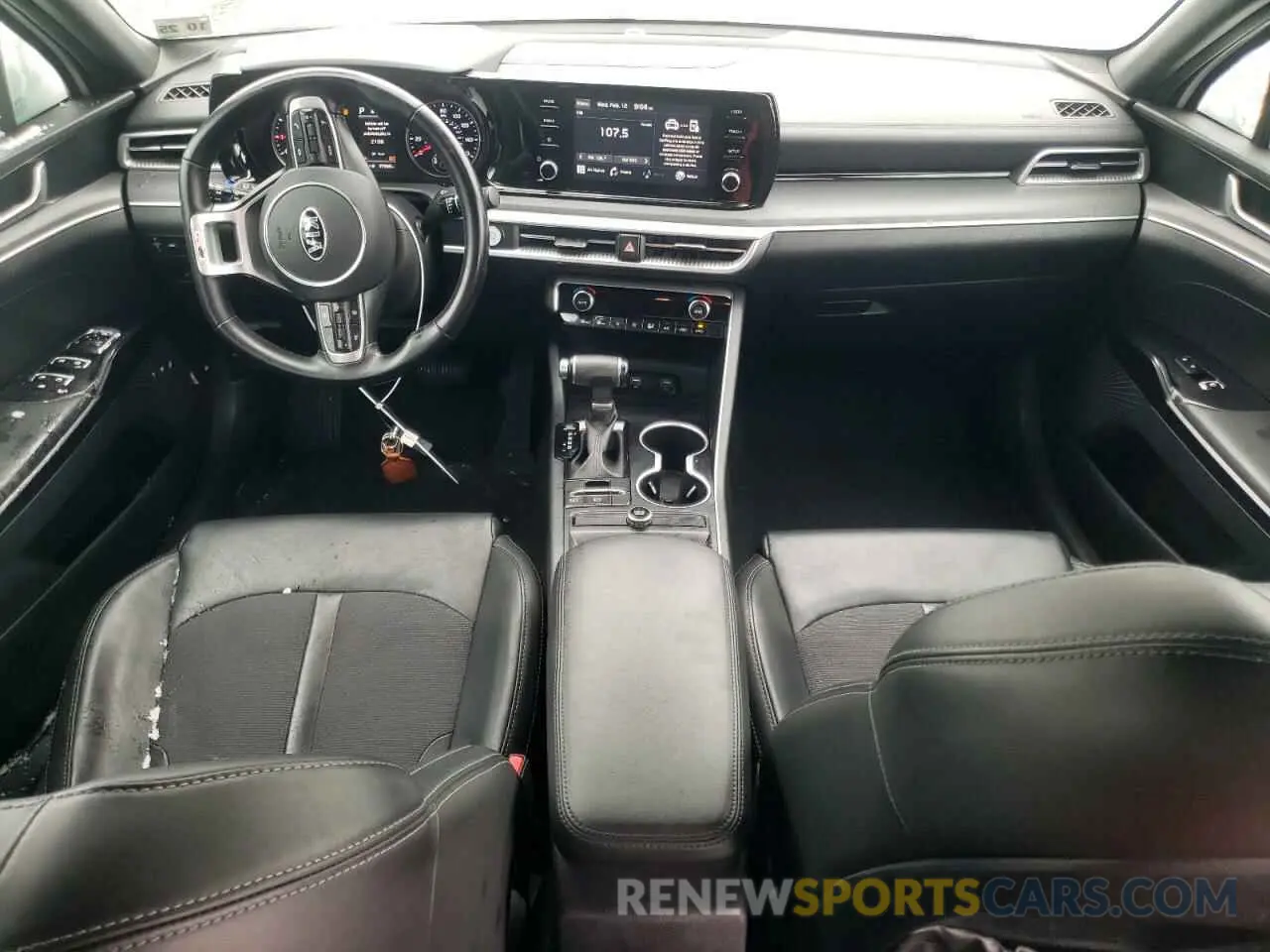 8 fotografías del automóvil dañado 5XXG64J23MG029209 KIA K5 2021