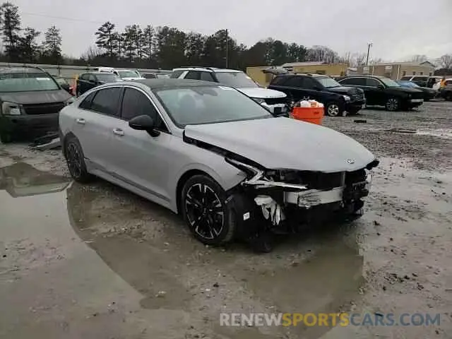 14 fotografías del automóvil dañado 5XXG64J23MG042641 KIA K5 2021