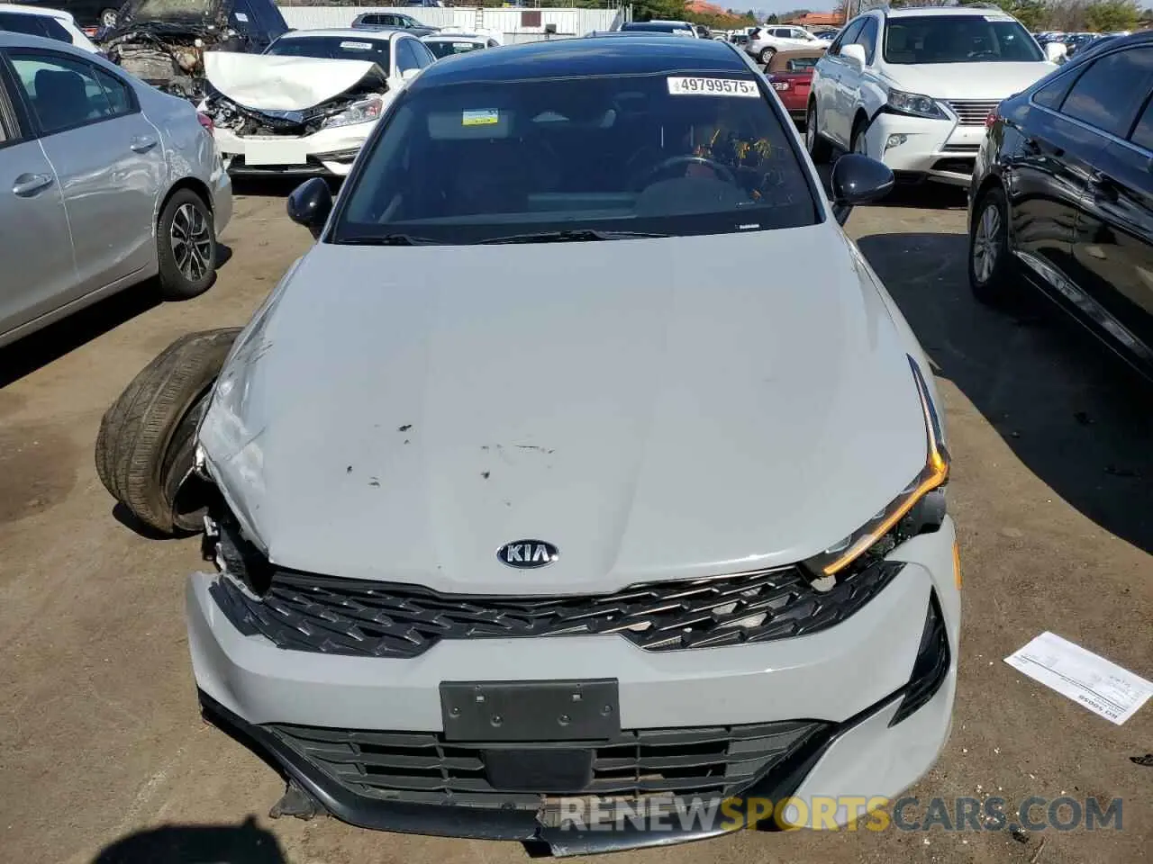 5 fotografías del automóvil dañado 5XXG64J23MG050058 KIA K5 2021