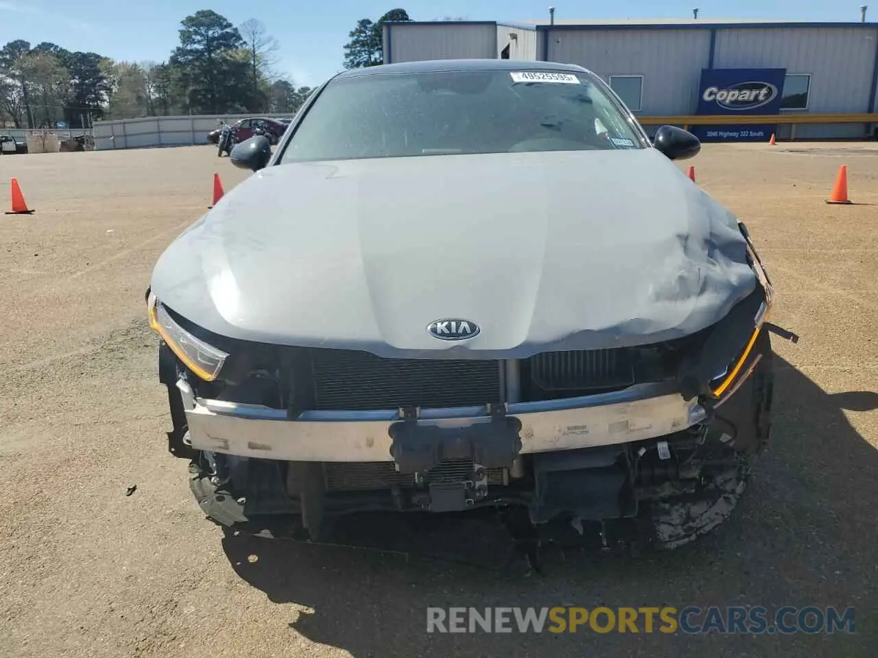 5 fotografías del automóvil dañado 5XXG64J23MG062484 KIA K5 2021