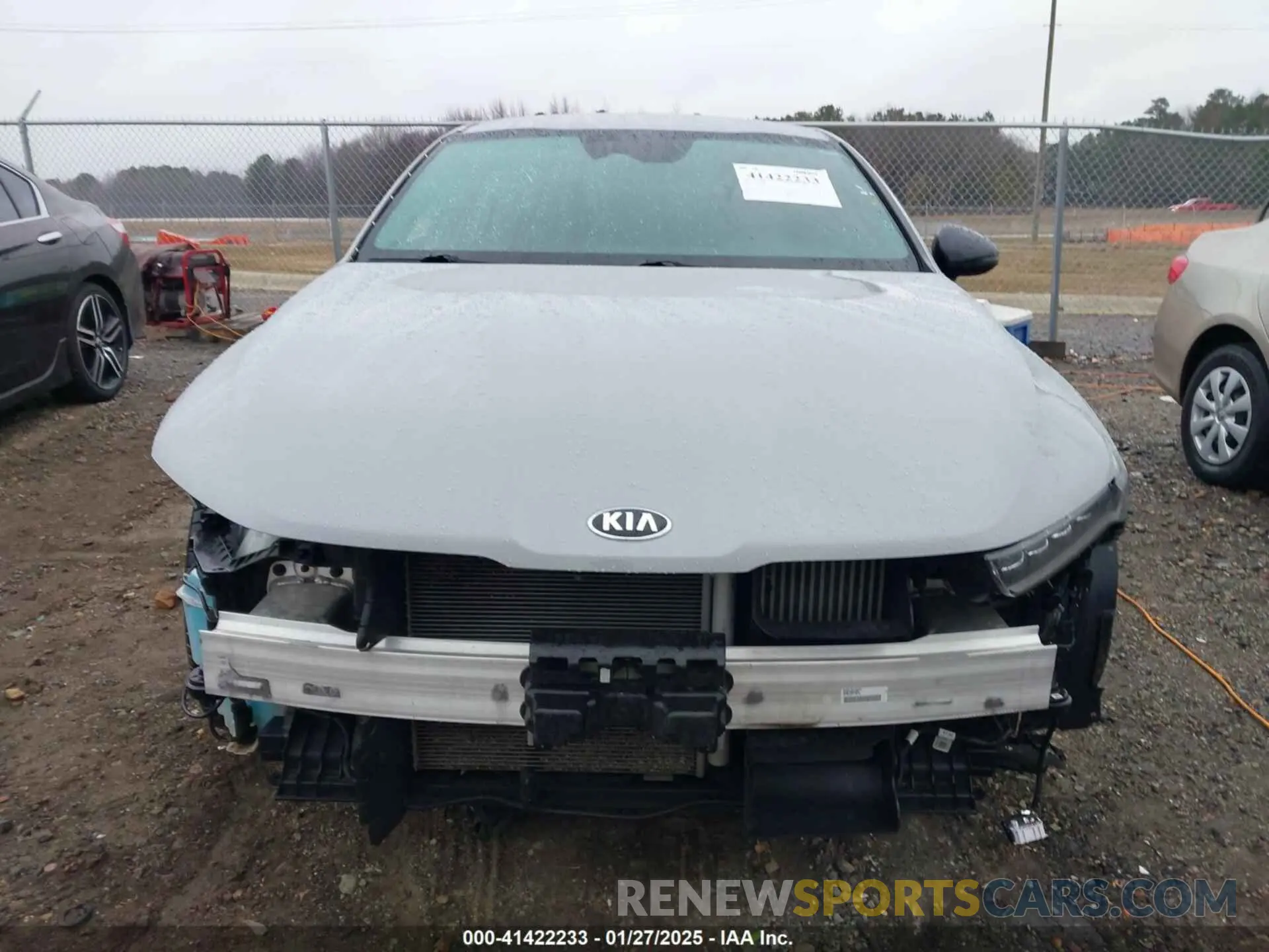 12 fotografías del automóvil dañado 5XXG64J23MG062565 KIA K5 2021