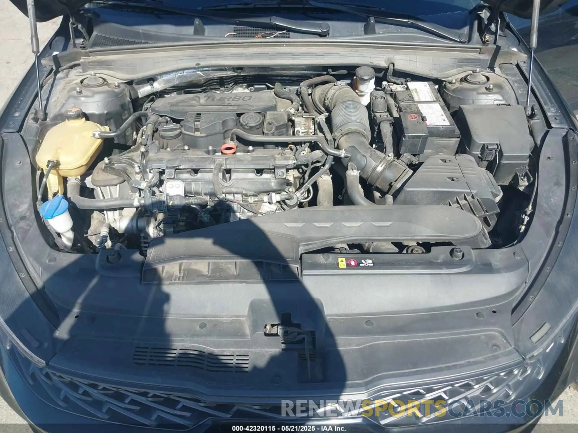 10 fotografías del automóvil dañado 5XXG64J23MG069936 KIA K5 2021