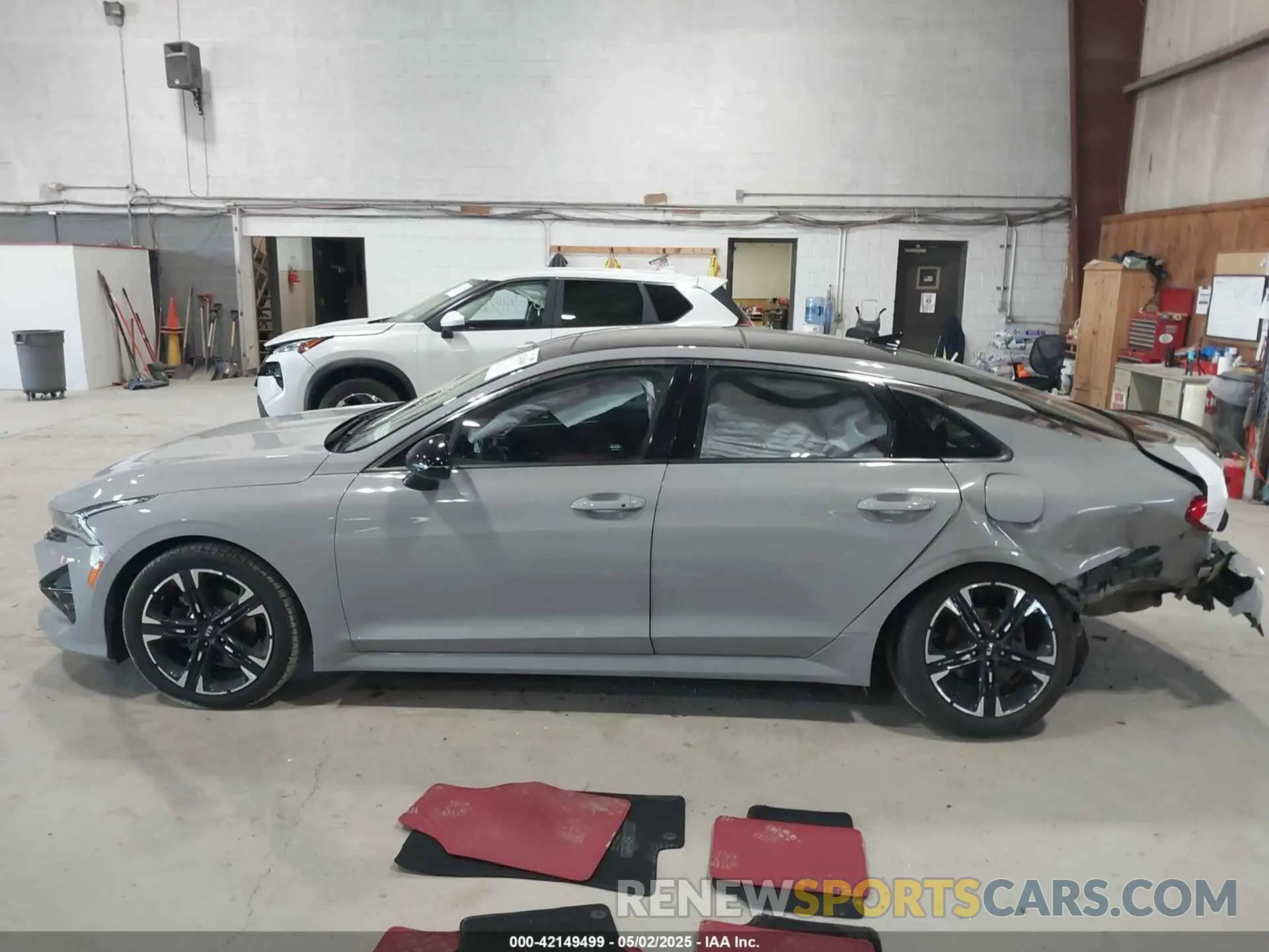 14 fotografías del automóvil dañado 5XXG64J23MG072626 KIA K5 2021