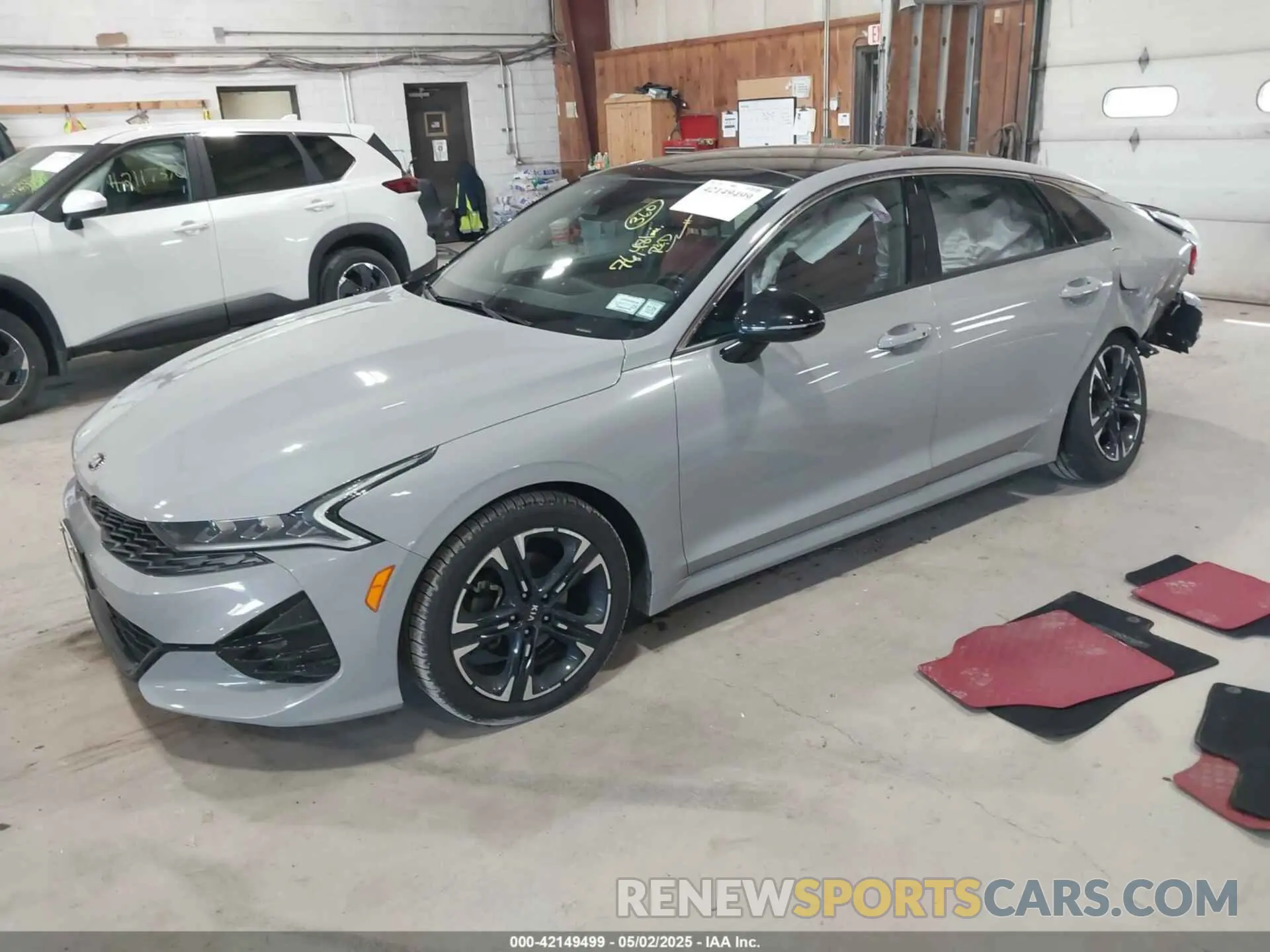 2 fotografías del automóvil dañado 5XXG64J23MG072626 KIA K5 2021