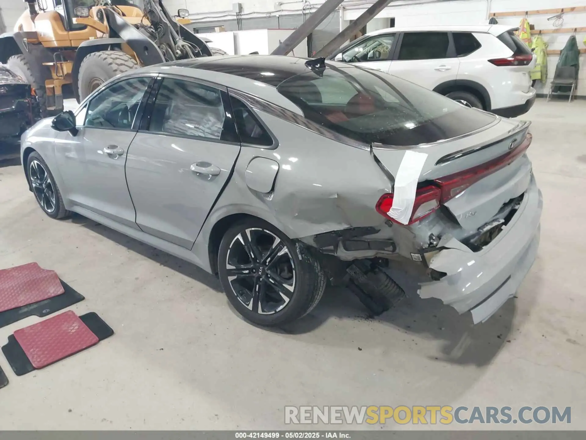3 fotografías del automóvil dañado 5XXG64J23MG072626 KIA K5 2021