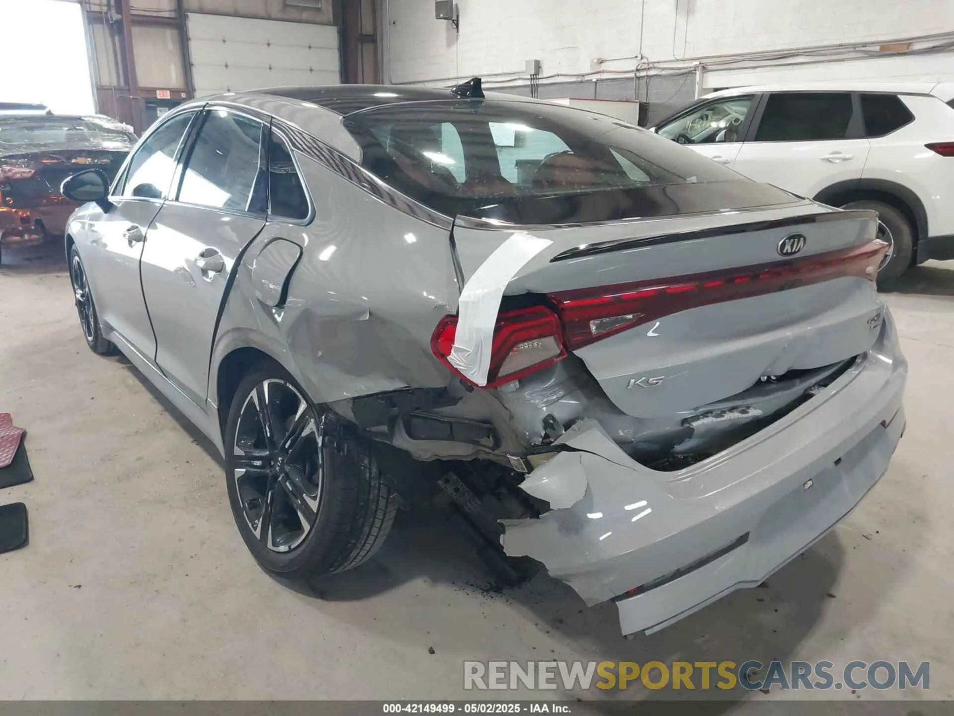 6 fotografías del automóvil dañado 5XXG64J23MG072626 KIA K5 2021