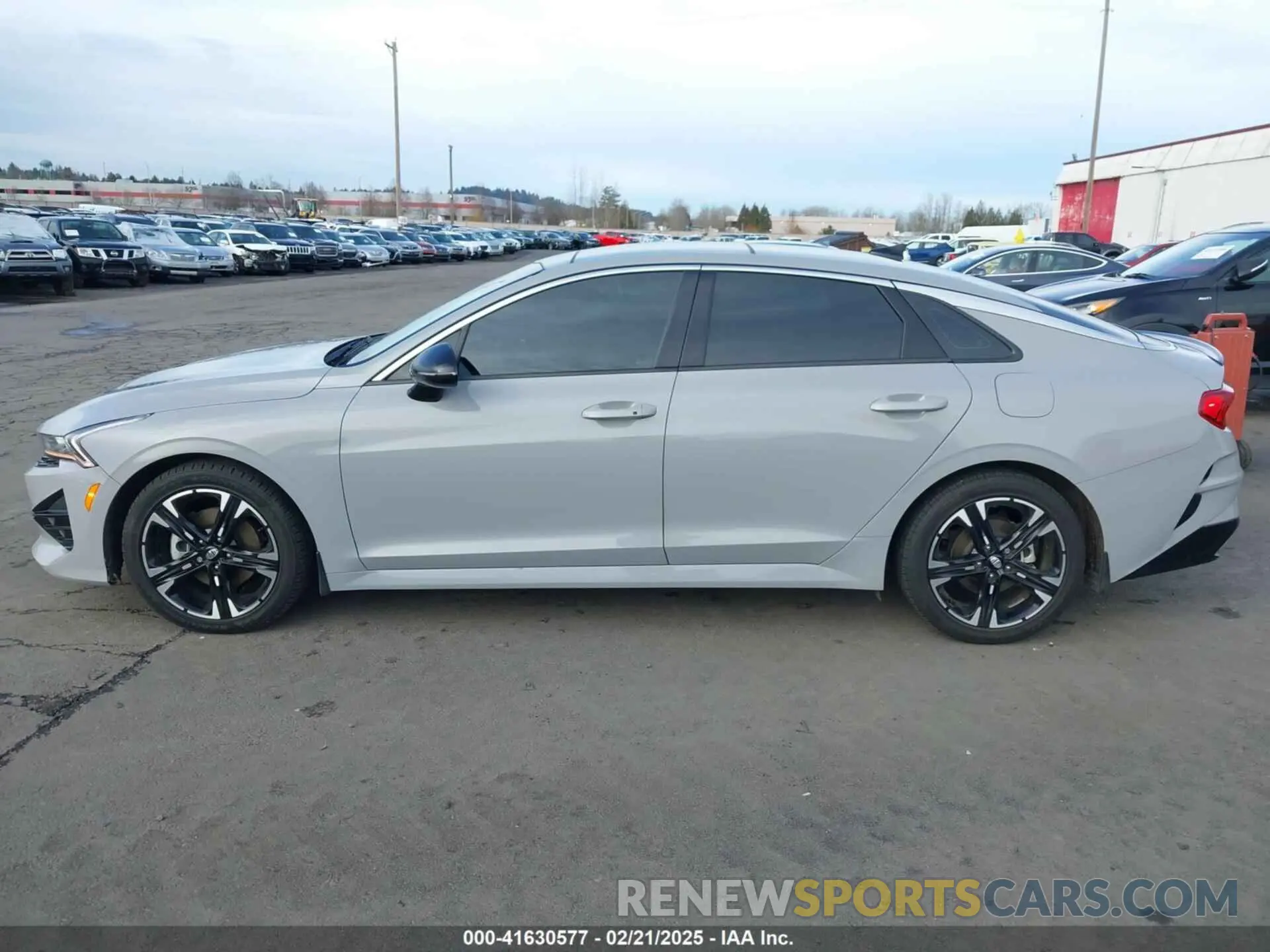 14 fotografías del automóvil dañado 5XXG64J23MG080595 KIA K5 2021