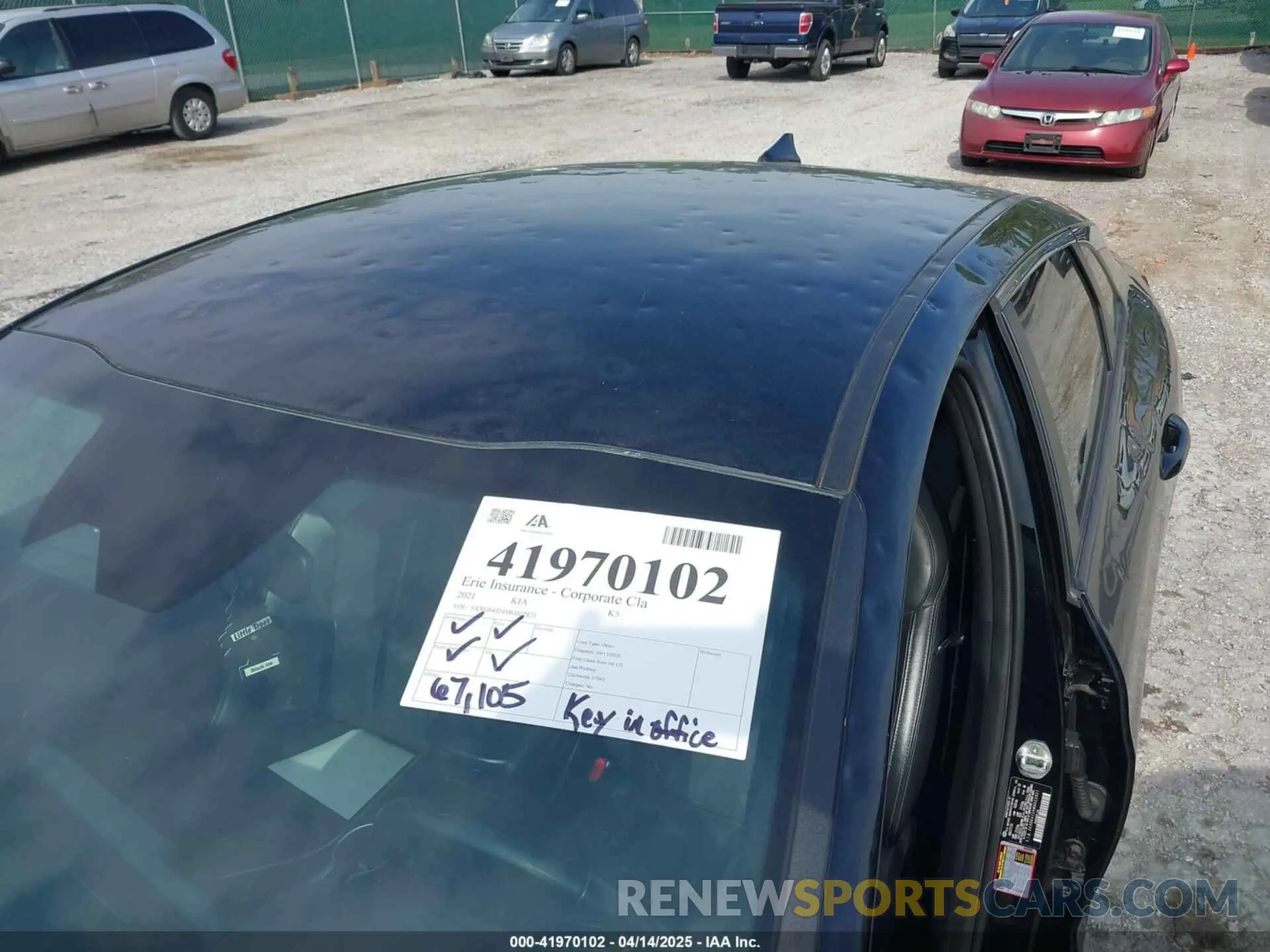 17 fotografías del automóvil dañado 5XXG64J24MG022821 KIA K5 2021
