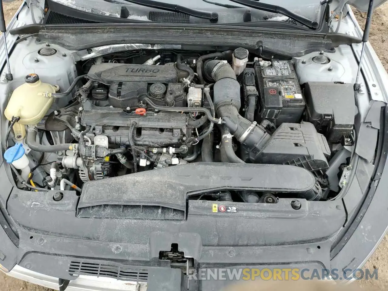 11 fotografías del automóvil dañado 5XXG64J24MG029915 KIA K5 2021