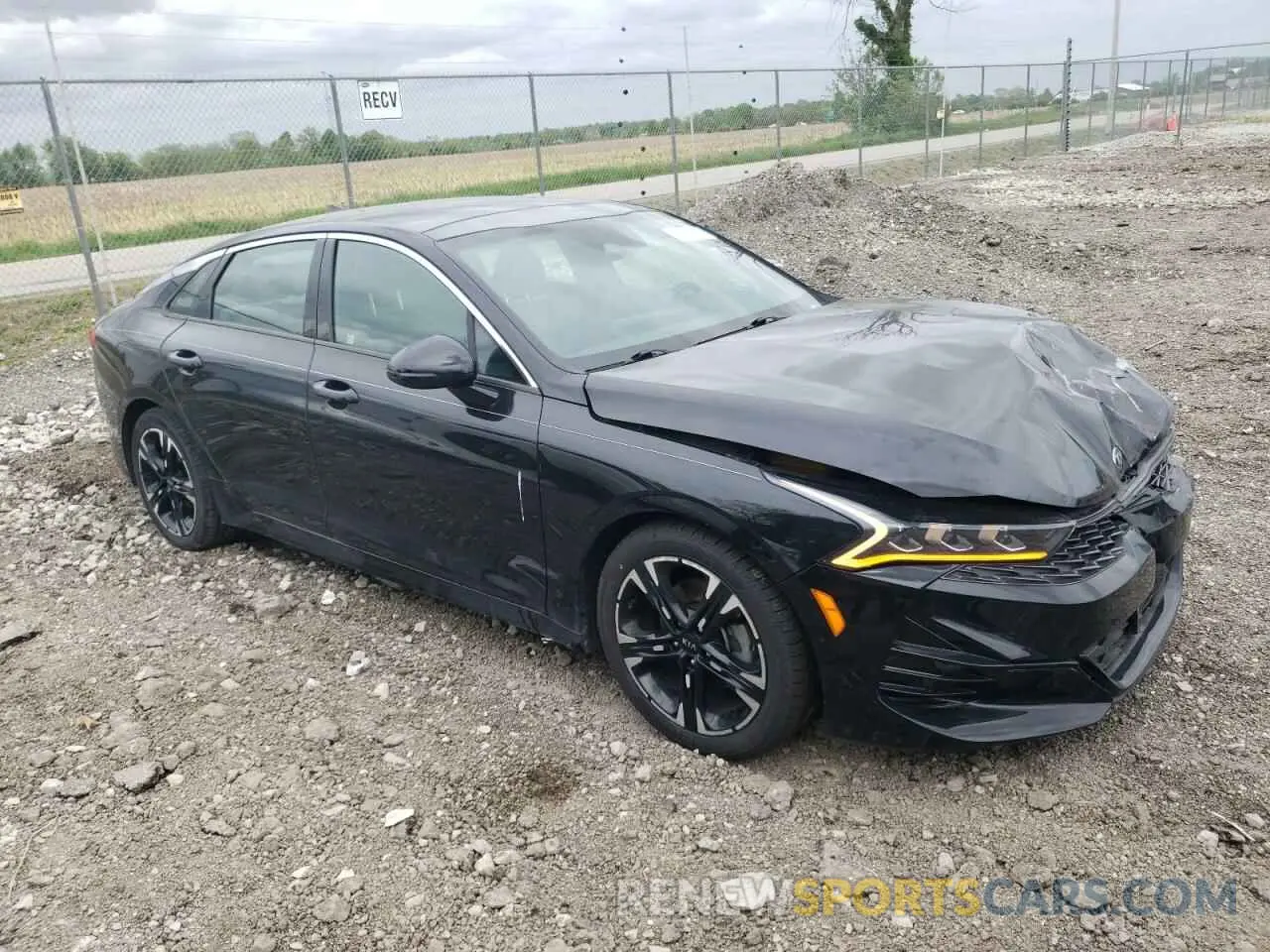 4 fotografías del automóvil dañado 5XXG64J24MG055298 KIA K5 2021