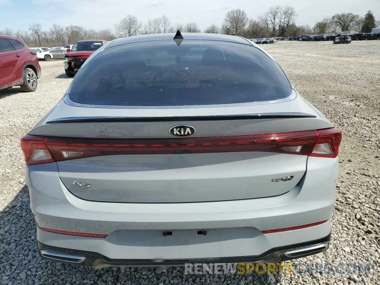 6 fotografías del automóvil dañado 5XXG64J24MG062879 KIA K5 2021