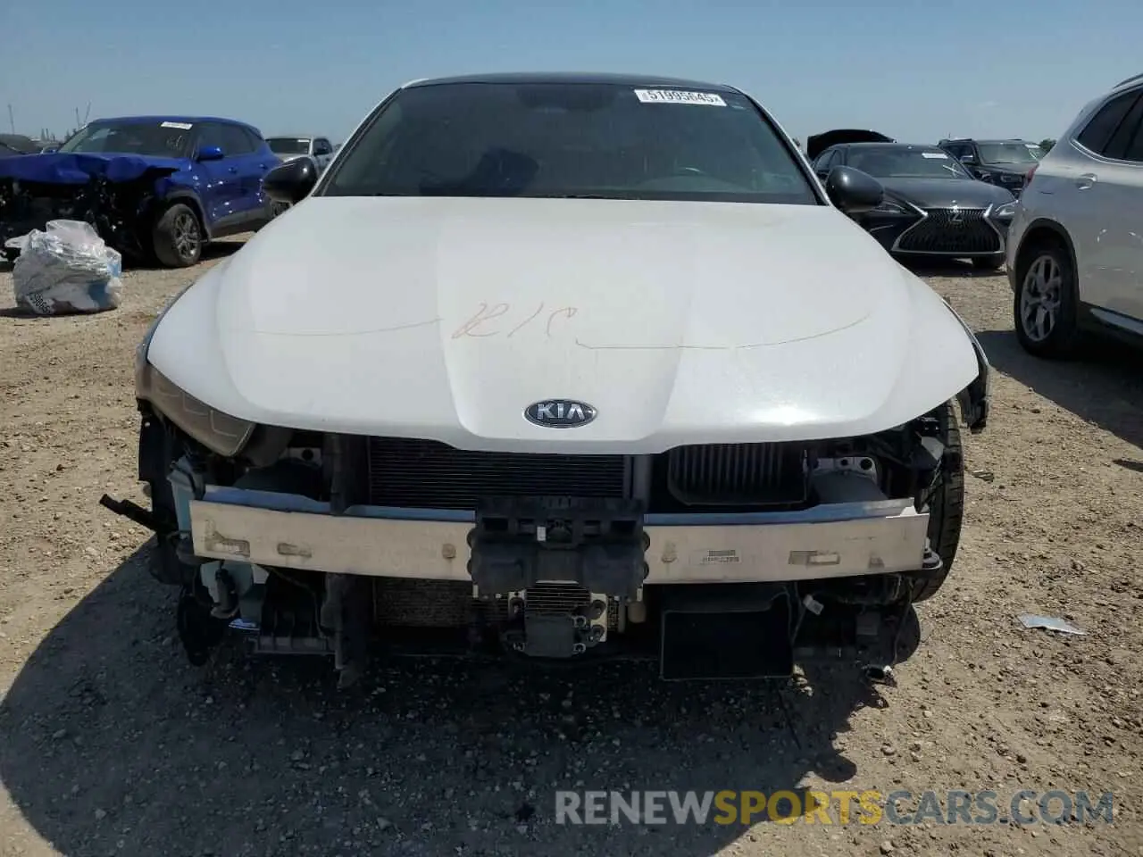 5 fotografías del automóvil dañado 5XXG64J25MG017448 KIA K5 2021