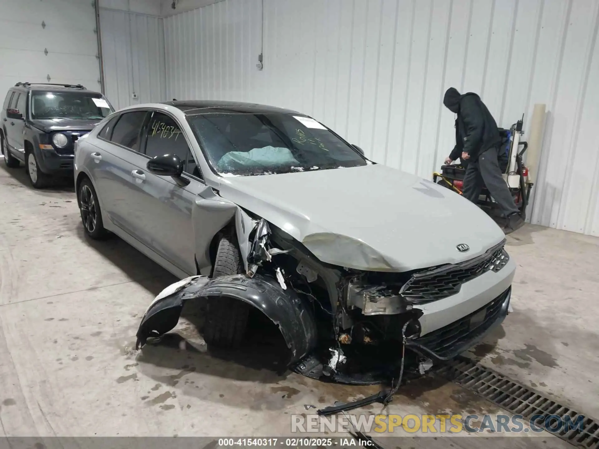 1 fotografías del automóvil dañado 5XXG64J25MG018566 KIA K5 2021