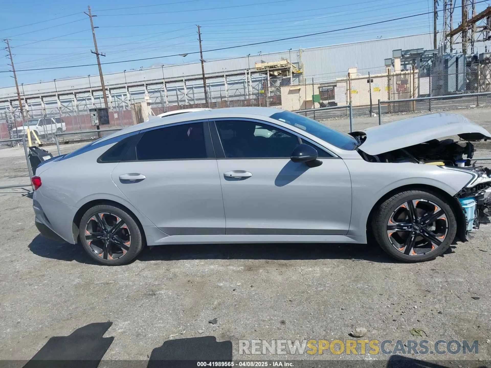 14 fotografías del automóvil dañado 5XXG64J25MG025680 KIA K5 2021