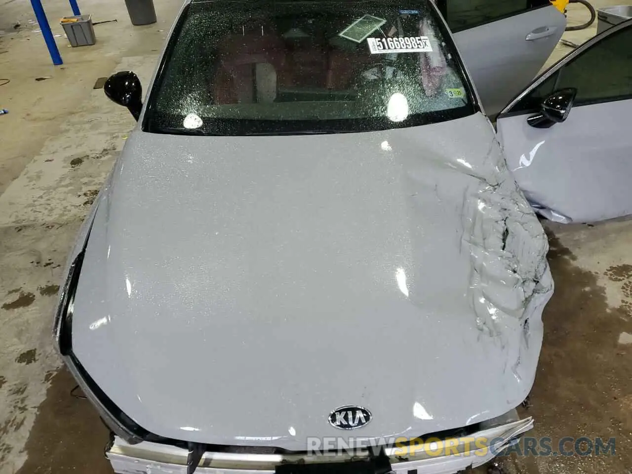 11 fotografías del automóvil dañado 5XXG64J25MG032175 KIA K5 2021