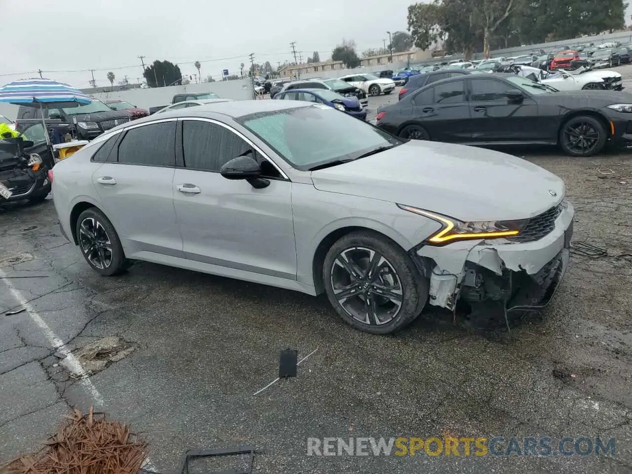4 fotografías del automóvil dañado 5XXG64J25MG051146 KIA K5 2021