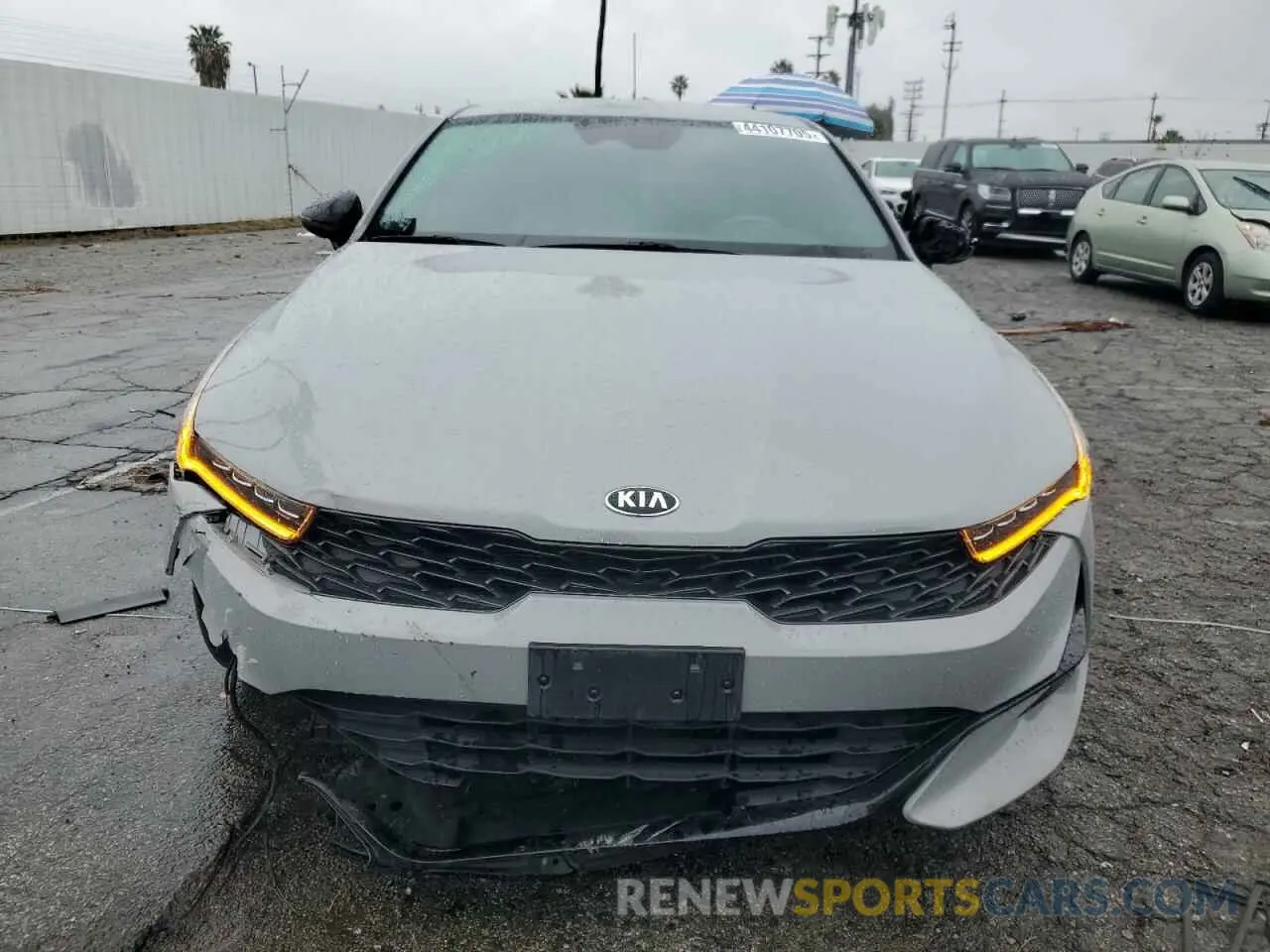 5 fotografías del automóvil dañado 5XXG64J25MG051146 KIA K5 2021