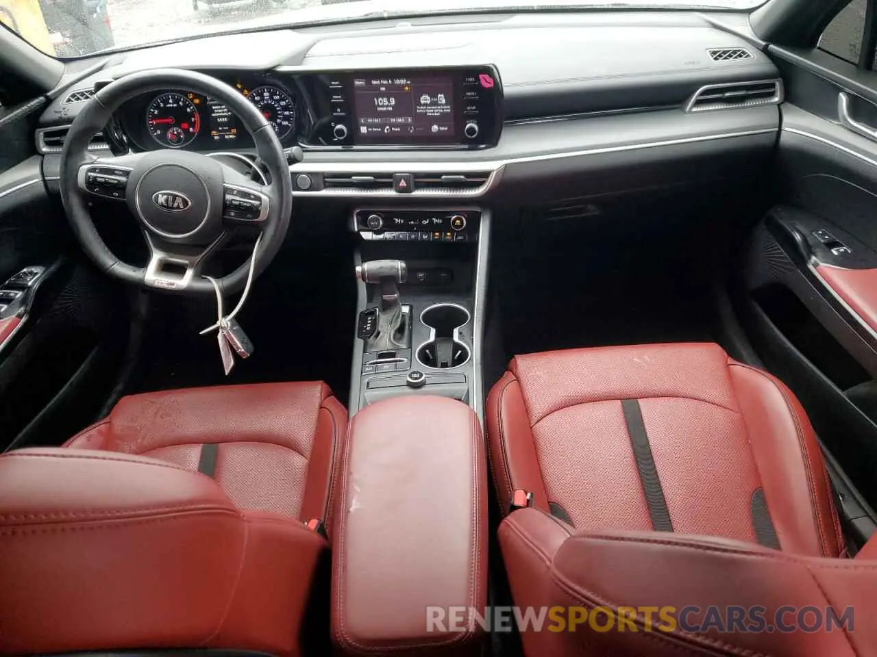 8 fotografías del automóvil dañado 5XXG64J25MG051146 KIA K5 2021