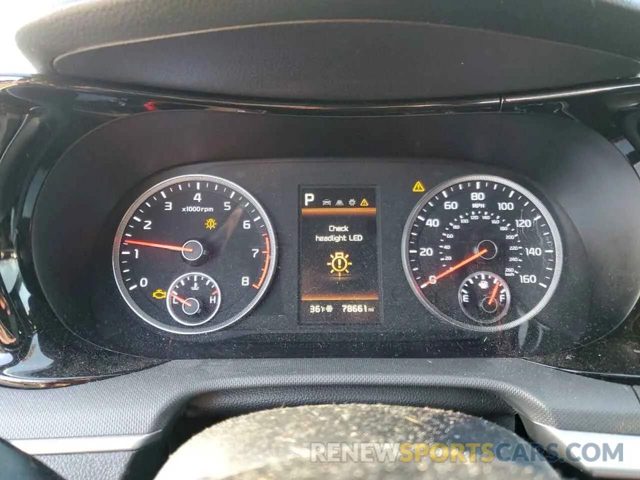 9 fotografías del automóvil dañado 5XXG64J25MG062972 KIA K5 2021