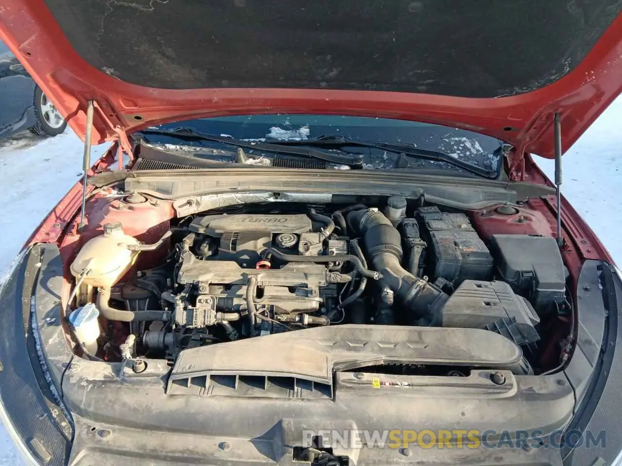 11 fotografías del automóvil dañado 5XXG64J25MG070635 KIA K5 2021