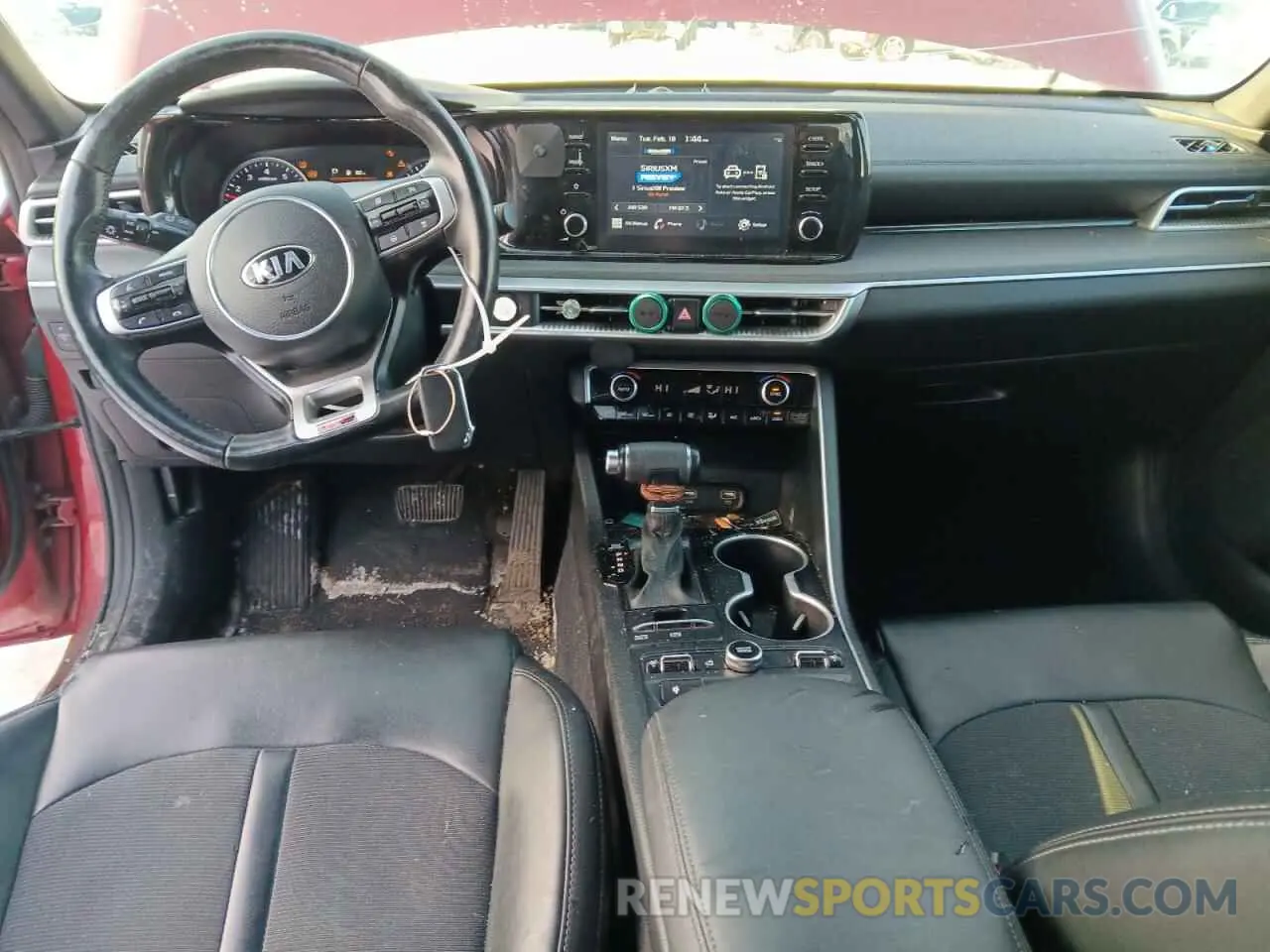 8 fotografías del automóvil dañado 5XXG64J25MG070635 KIA K5 2021