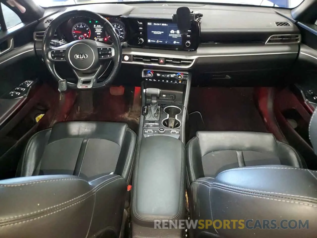 8 fotografías del automóvil dañado 5XXG64J25MG077519 KIA K5 2021