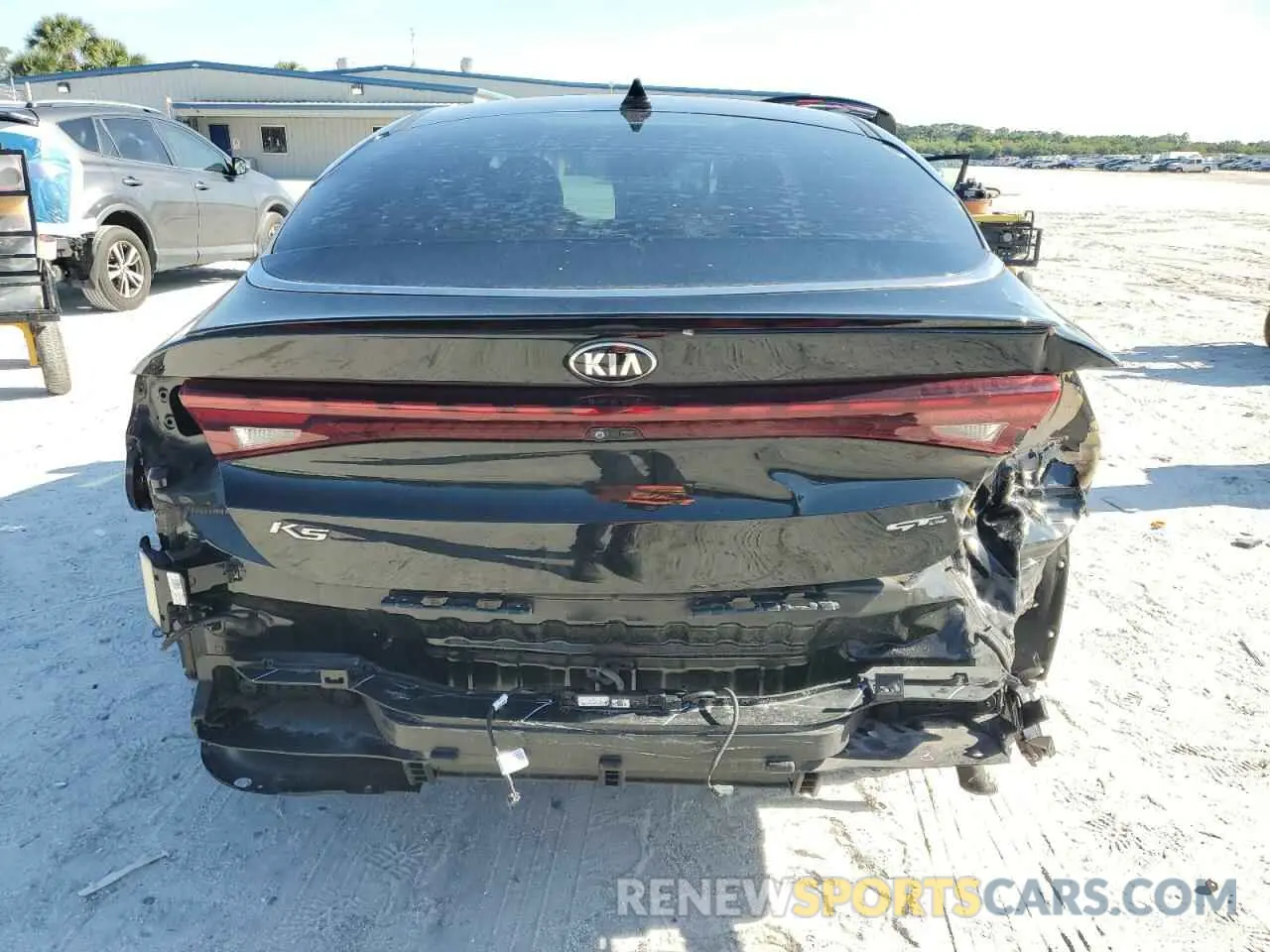 6 fotografías del automóvil dañado 5XXG64J26MG028684 KIA K5 2021