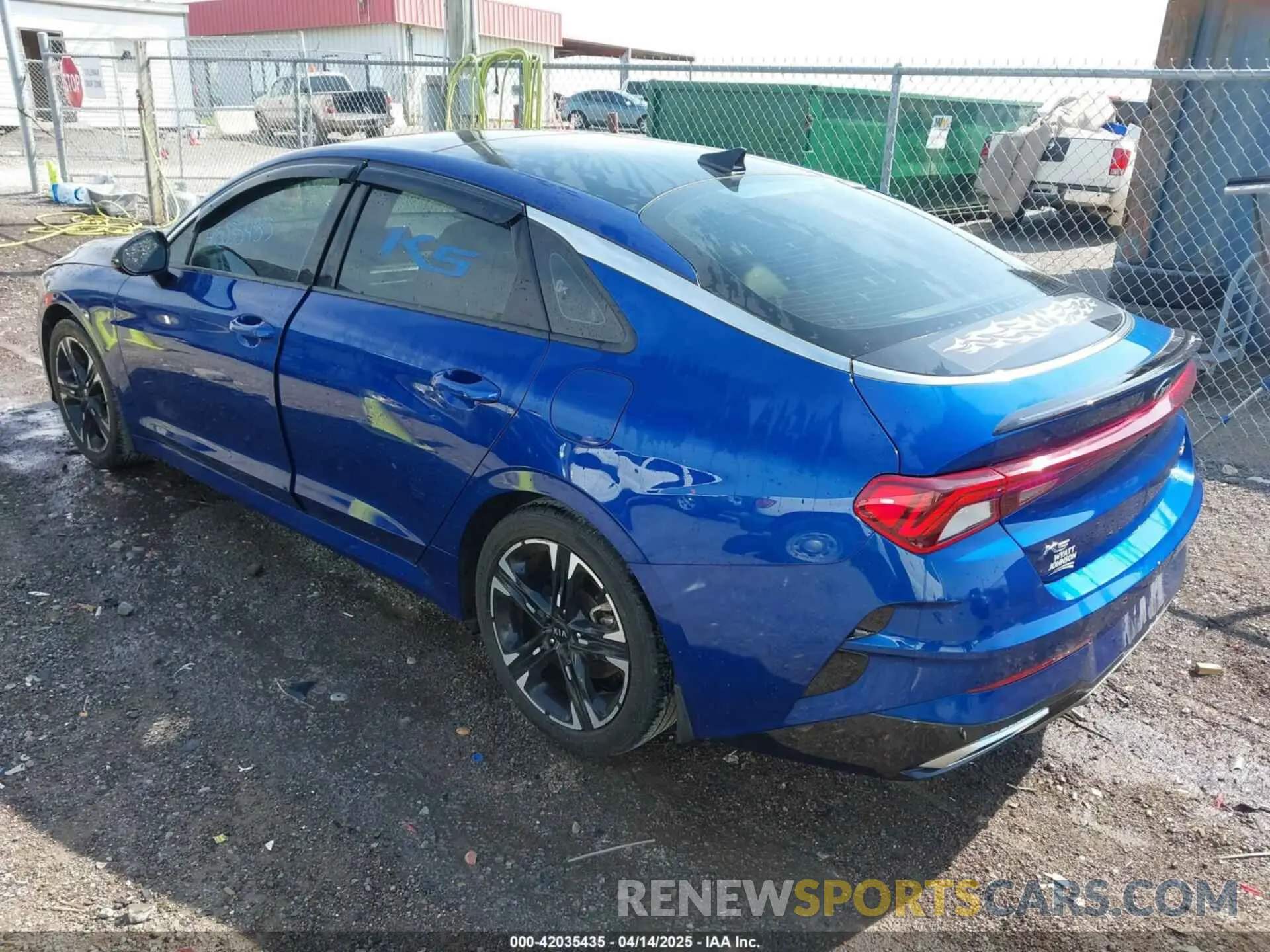 3 fotografías del automóvil dañado 5XXG64J26MG033271 KIA K5 2021
