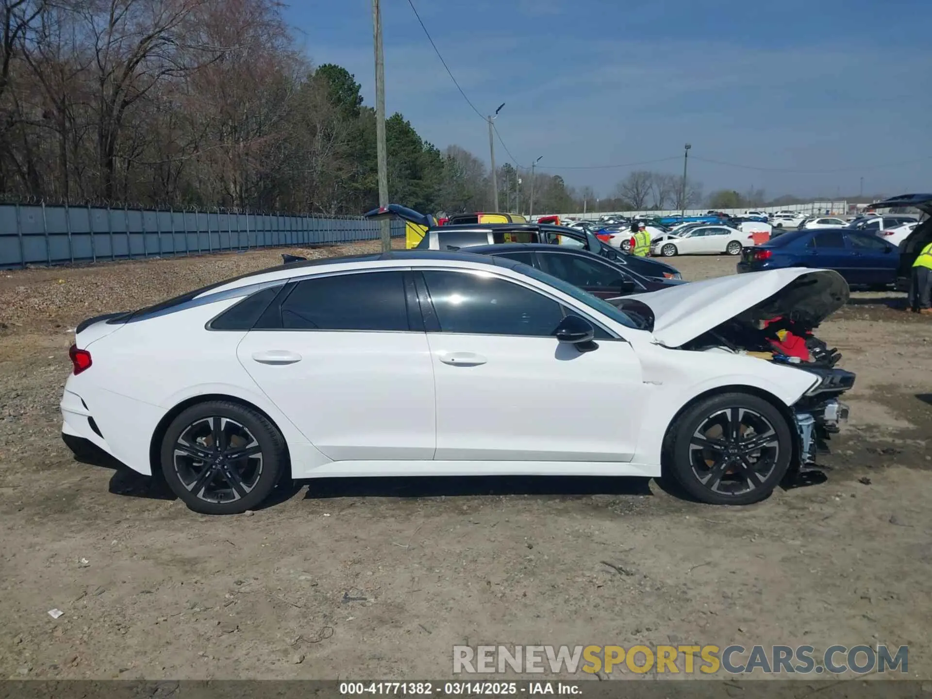 14 fotografías del automóvil dañado 5XXG64J26MG044951 KIA K5 2021