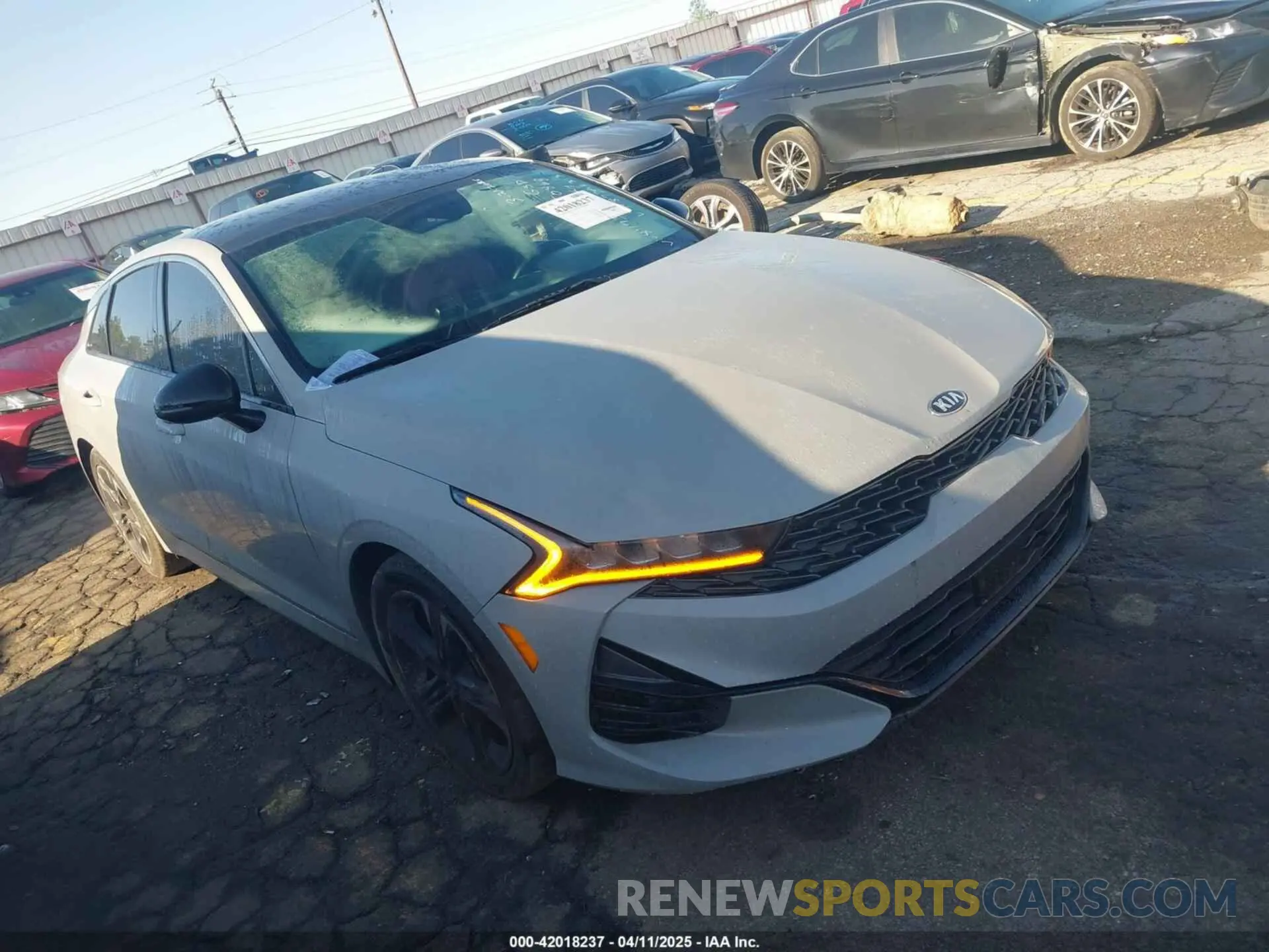 1 fotografías del automóvil dañado 5XXG64J26MG048773 KIA K5 2021