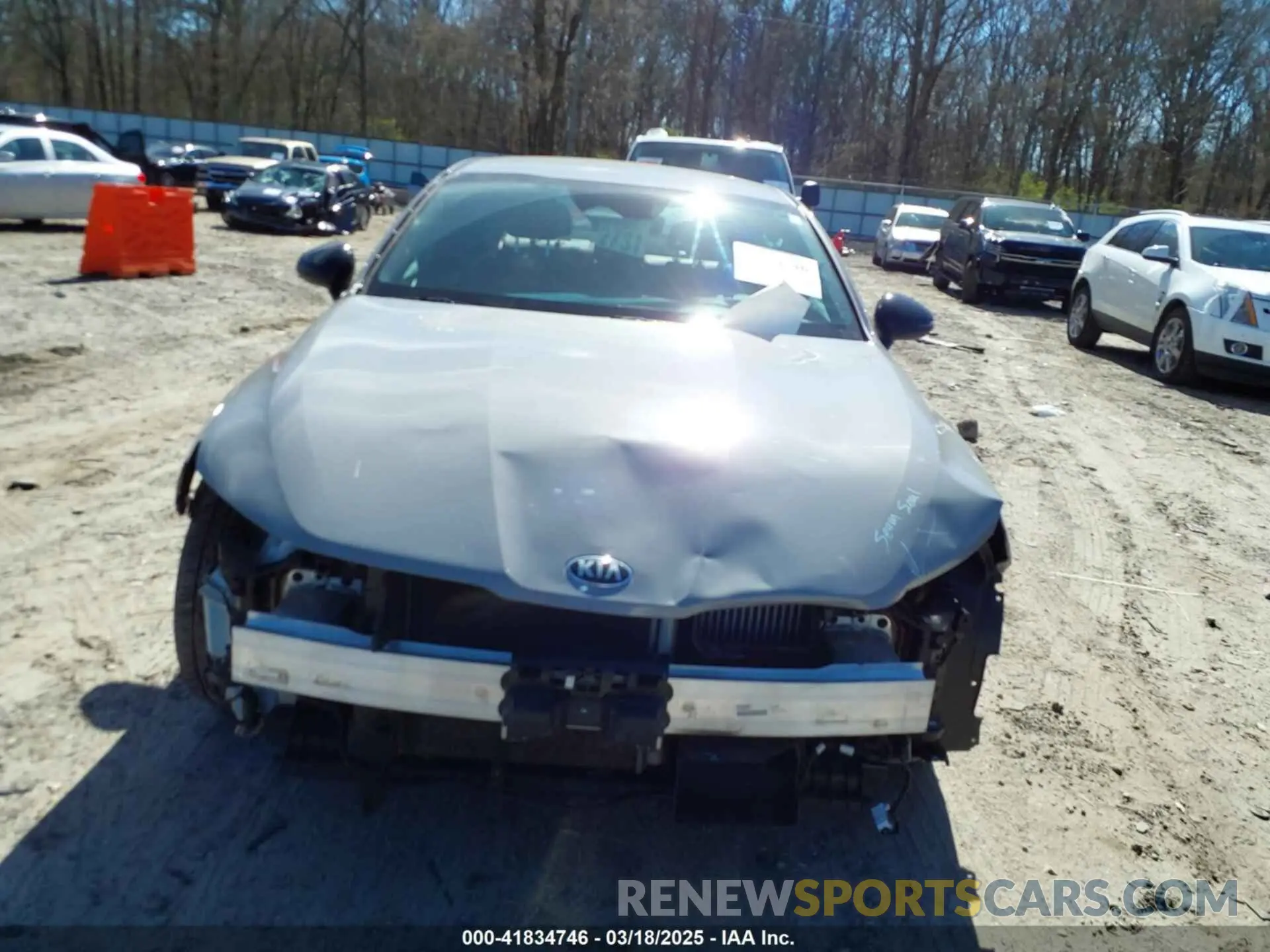 12 fotografías del automóvil dañado 5XXG64J26MG057604 KIA K5 2021