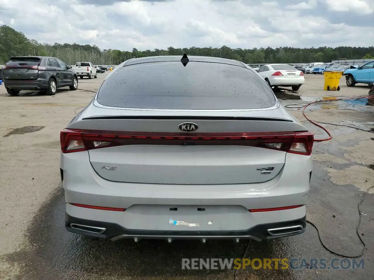 6 fotografías del automóvil dañado 5XXG64J26MG067470 KIA K5 2021