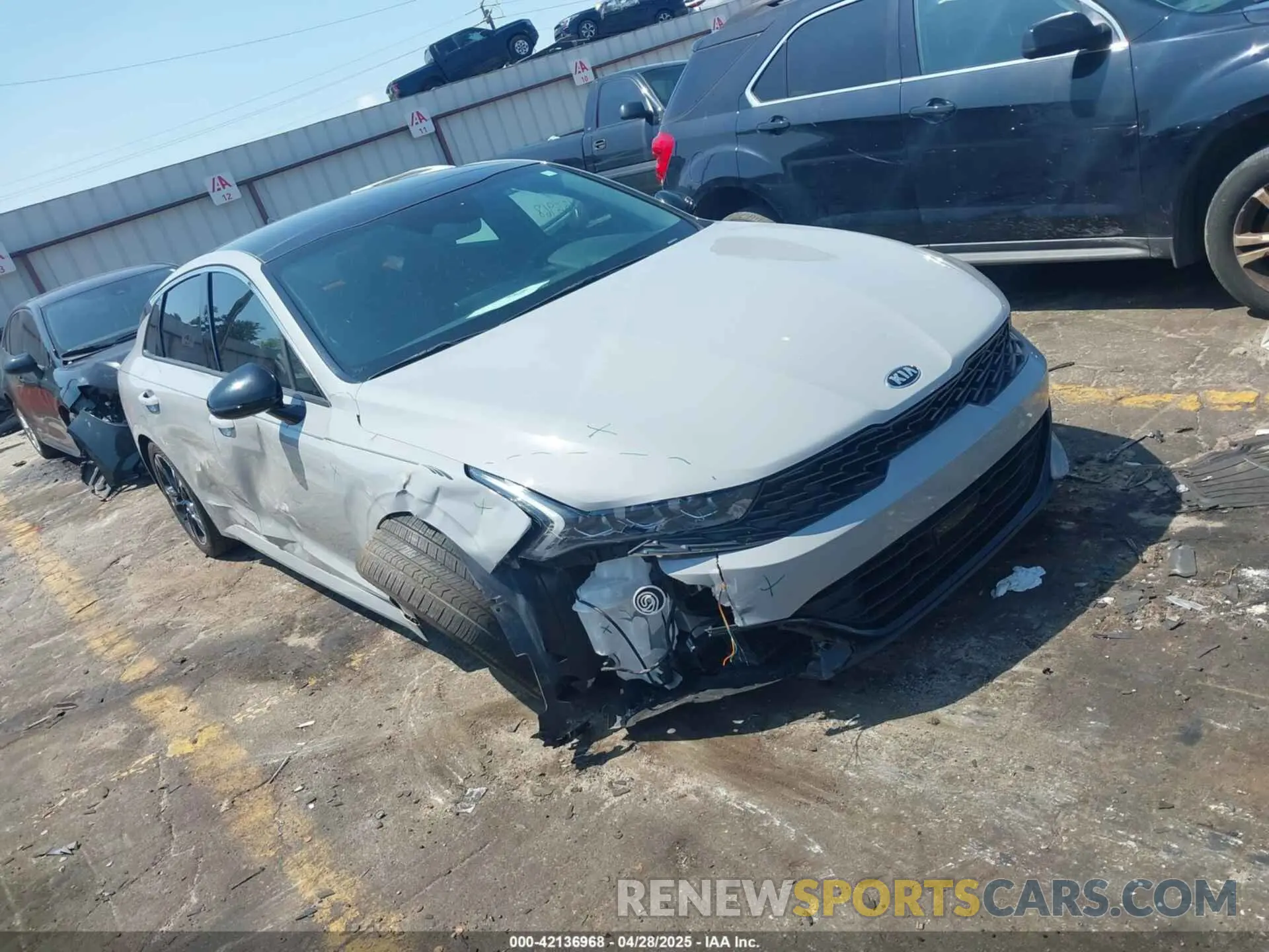 1 fotografías del automóvil dañado 5XXG64J26MG070398 KIA K5 2021