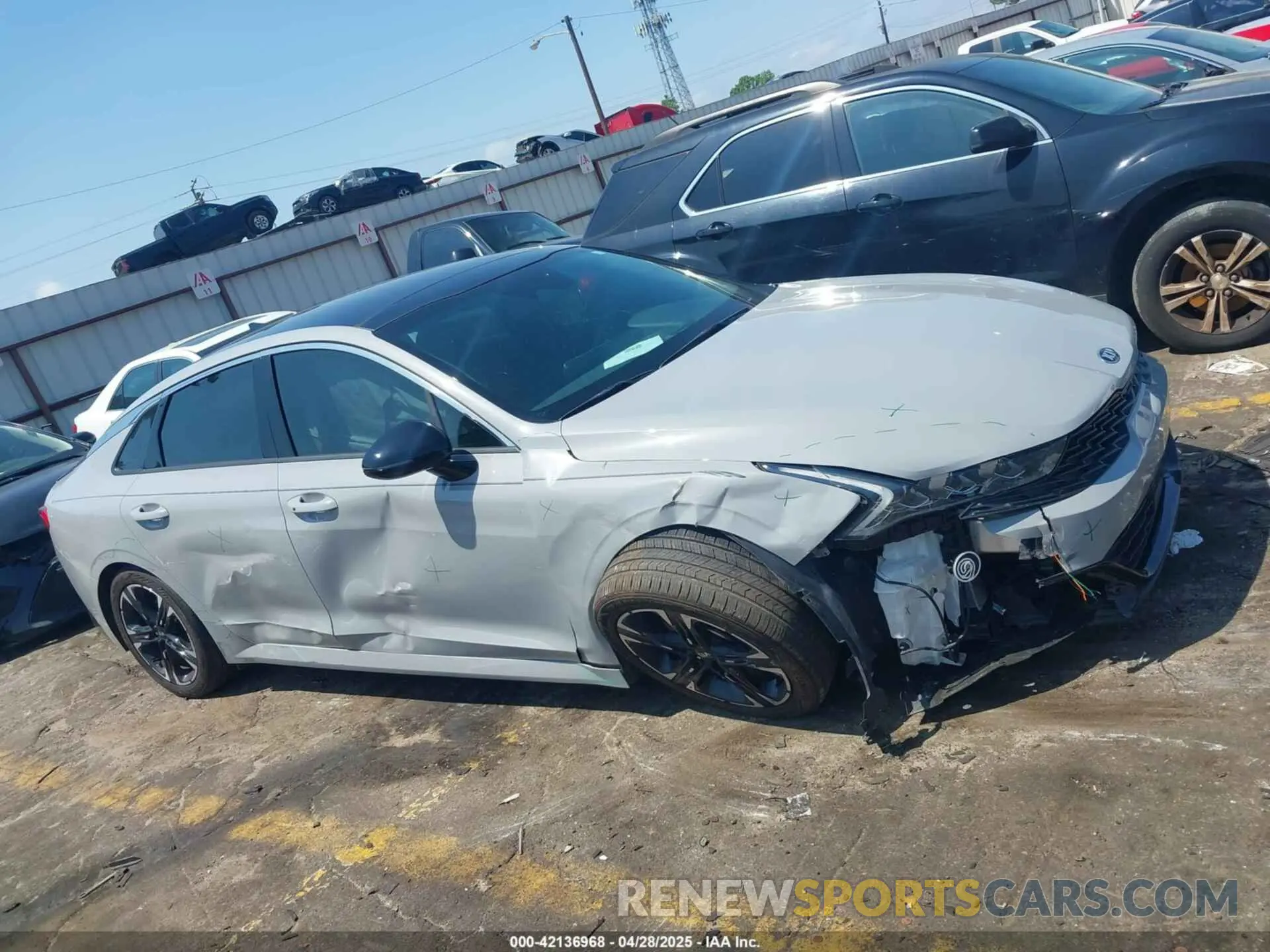 13 fotografías del automóvil dañado 5XXG64J26MG070398 KIA K5 2021