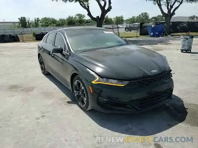 14 fotografías del automóvil dañado 5XXG64J27MG003499 KIA K5 2021