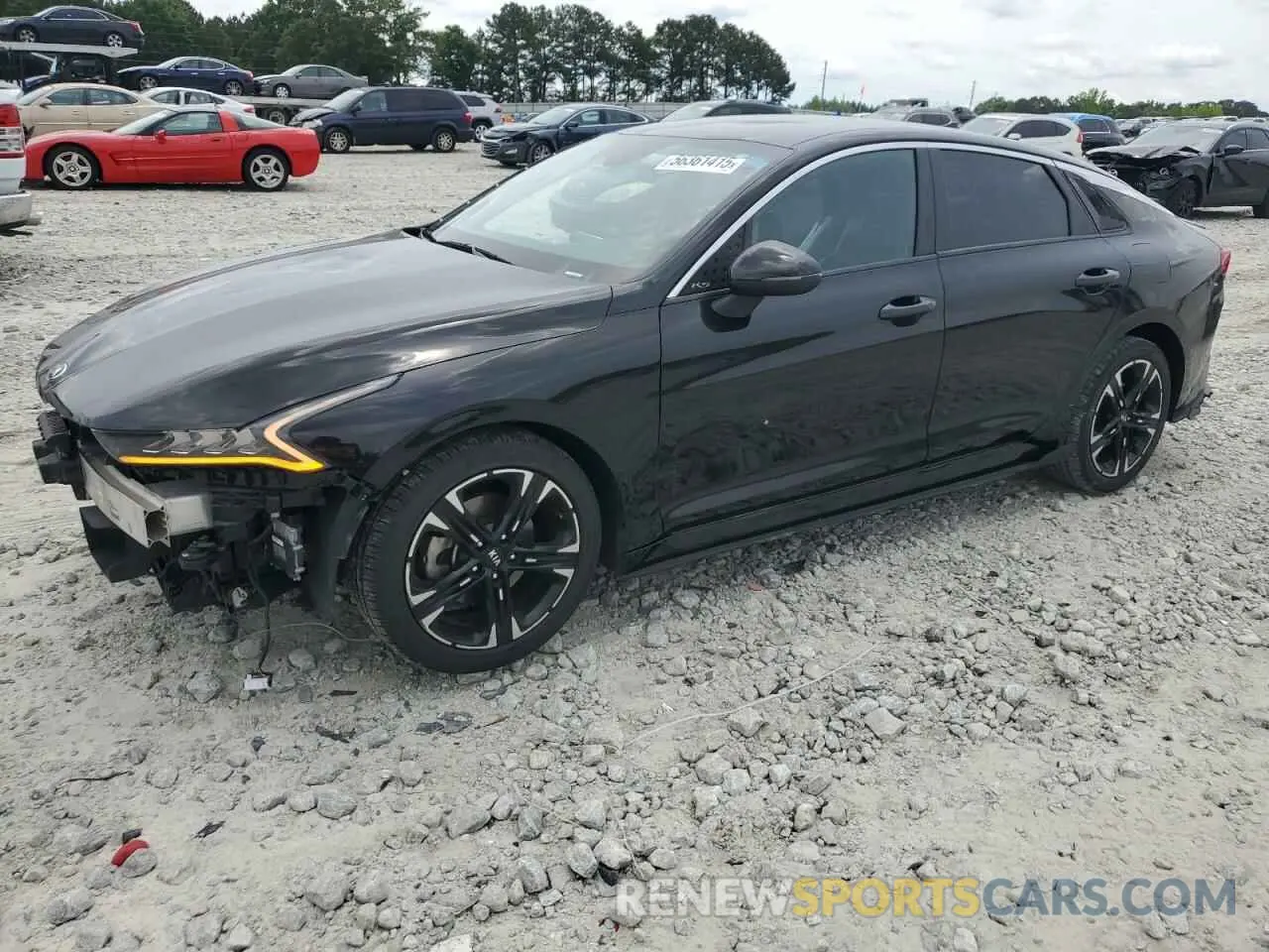 1 fotografías del automóvil dañado 5XXG64J27MG019007 KIA K5 2021