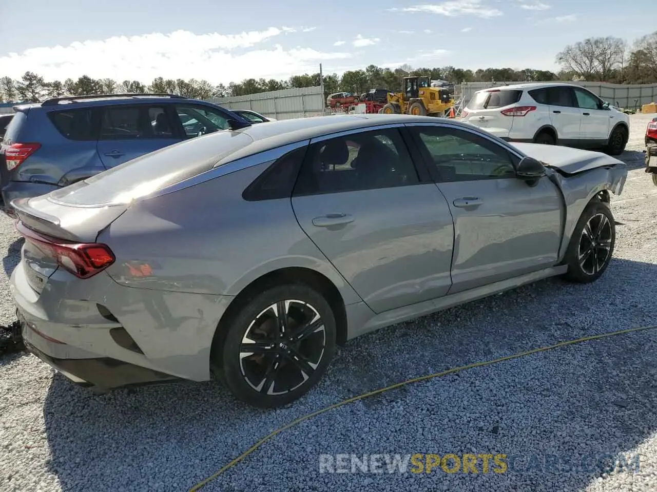 3 fotografías del automóvil dañado 5XXG64J27MG022215 KIA K5 2021