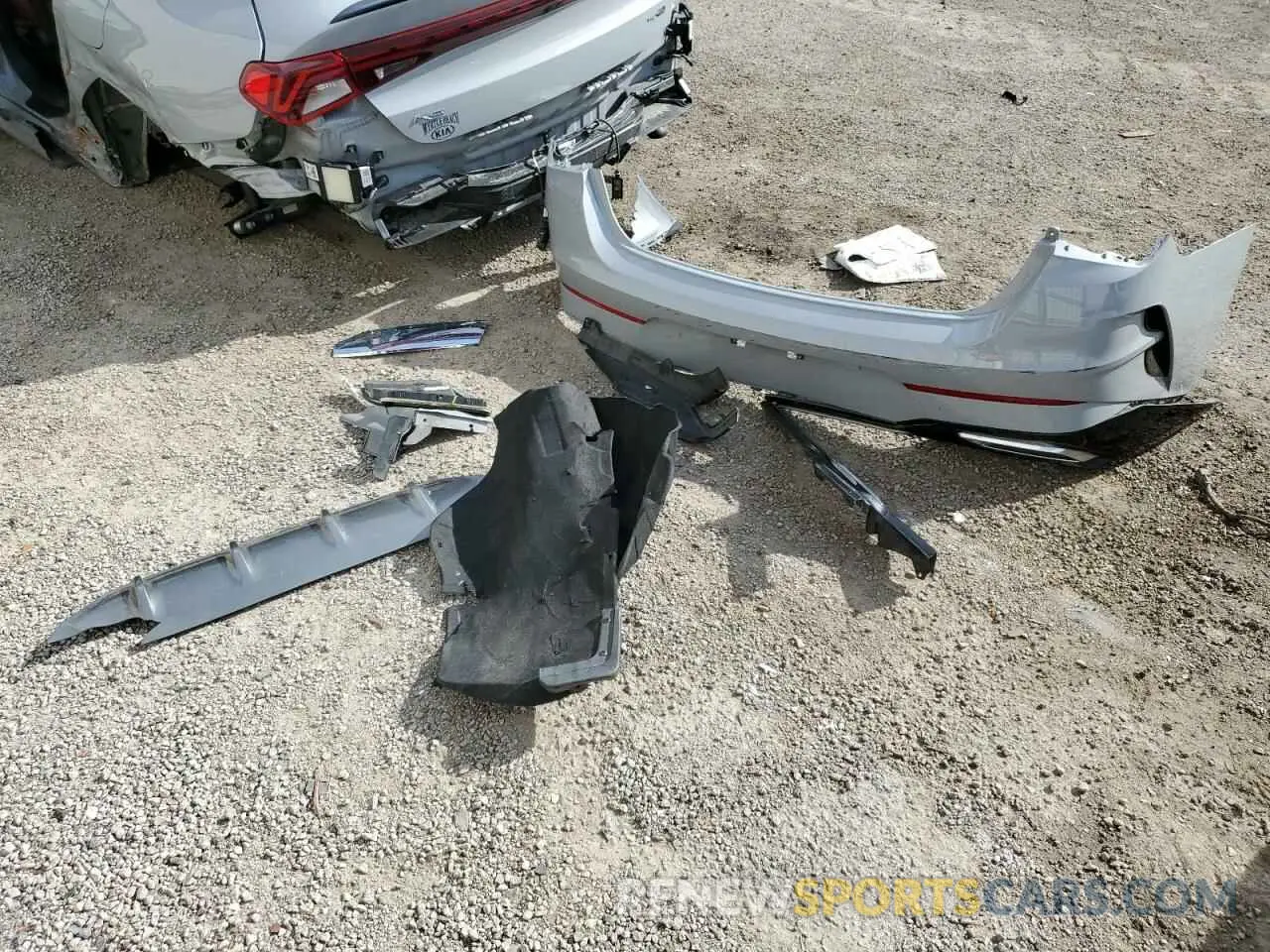 12 fotografías del automóvil dañado 5XXG64J27MG035403 KIA K5 2021