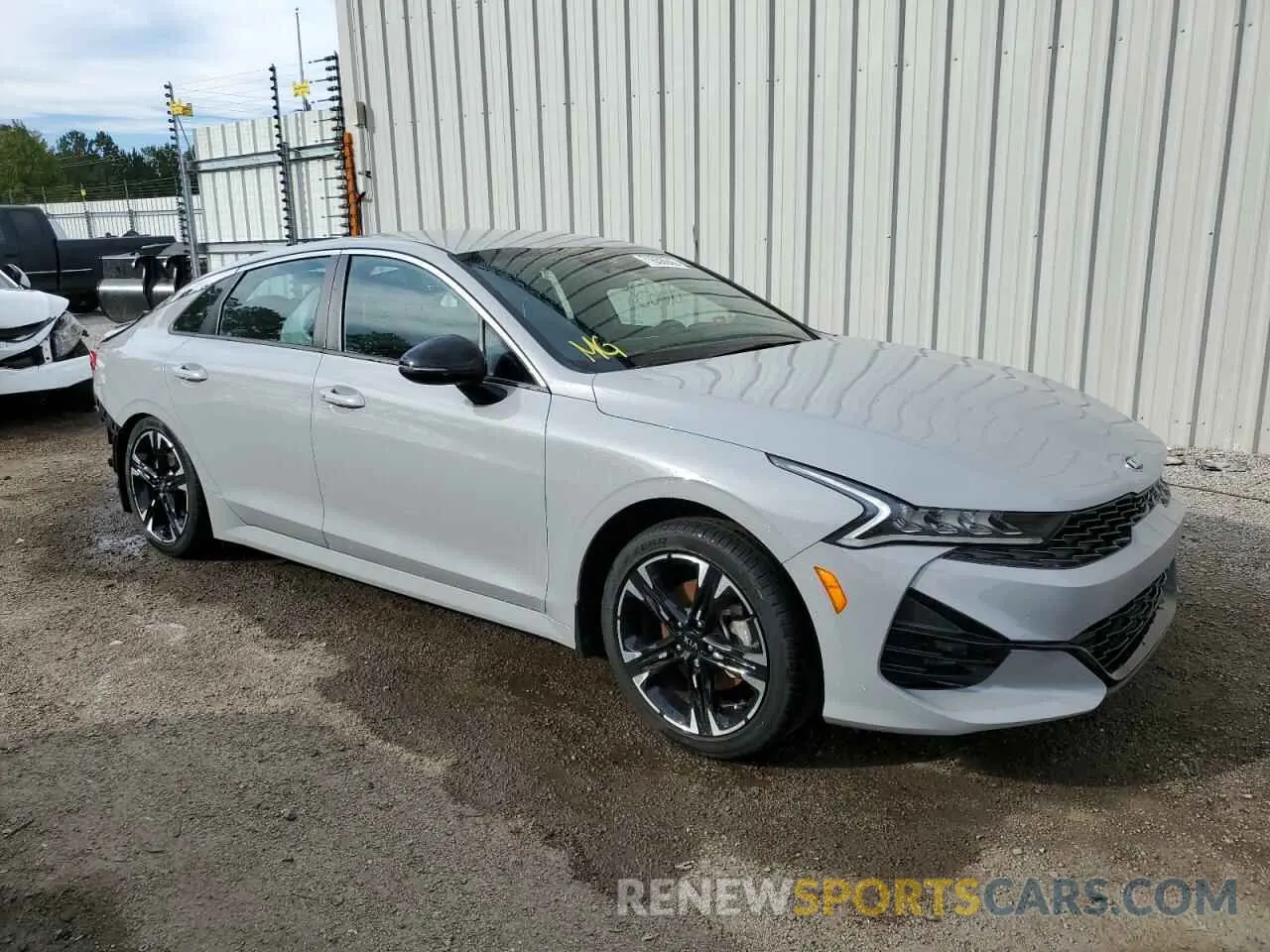 4 fotografías del automóvil dañado 5XXG64J27MG035403 KIA K5 2021