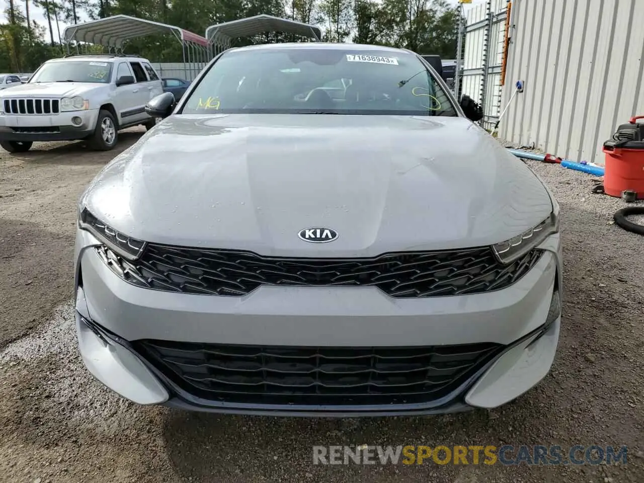 5 fotografías del automóvil dañado 5XXG64J27MG035403 KIA K5 2021