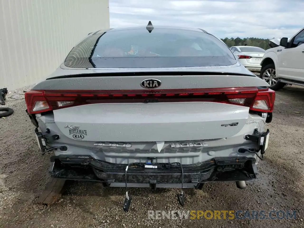 6 fotografías del automóvil dañado 5XXG64J27MG035403 KIA K5 2021