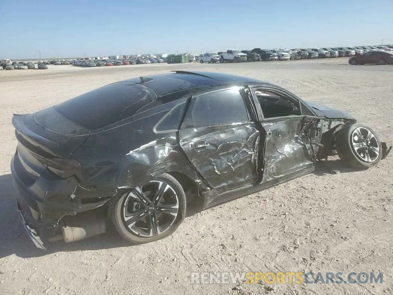 3 fotografías del automóvil dañado 5XXG64J27MG050693 KIA K5 2021