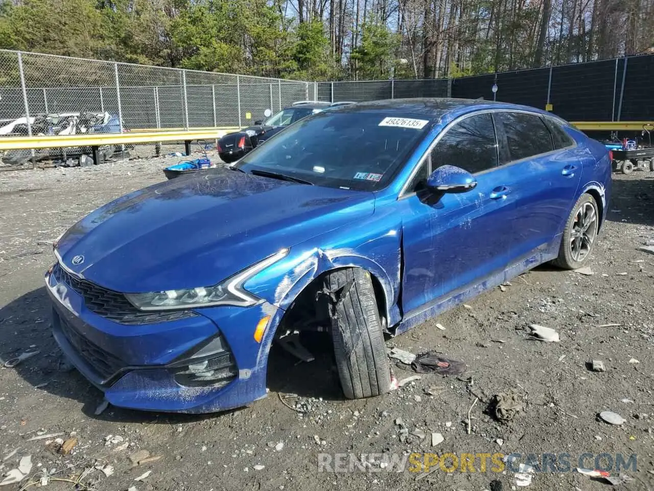1 fotografías del automóvil dañado 5XXG64J27MG057806 KIA K5 2021