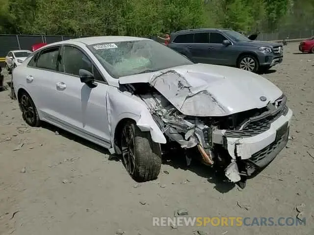 13 fotografías del automóvil dañado 5XXG64J27MG059846 KIA K5 2021