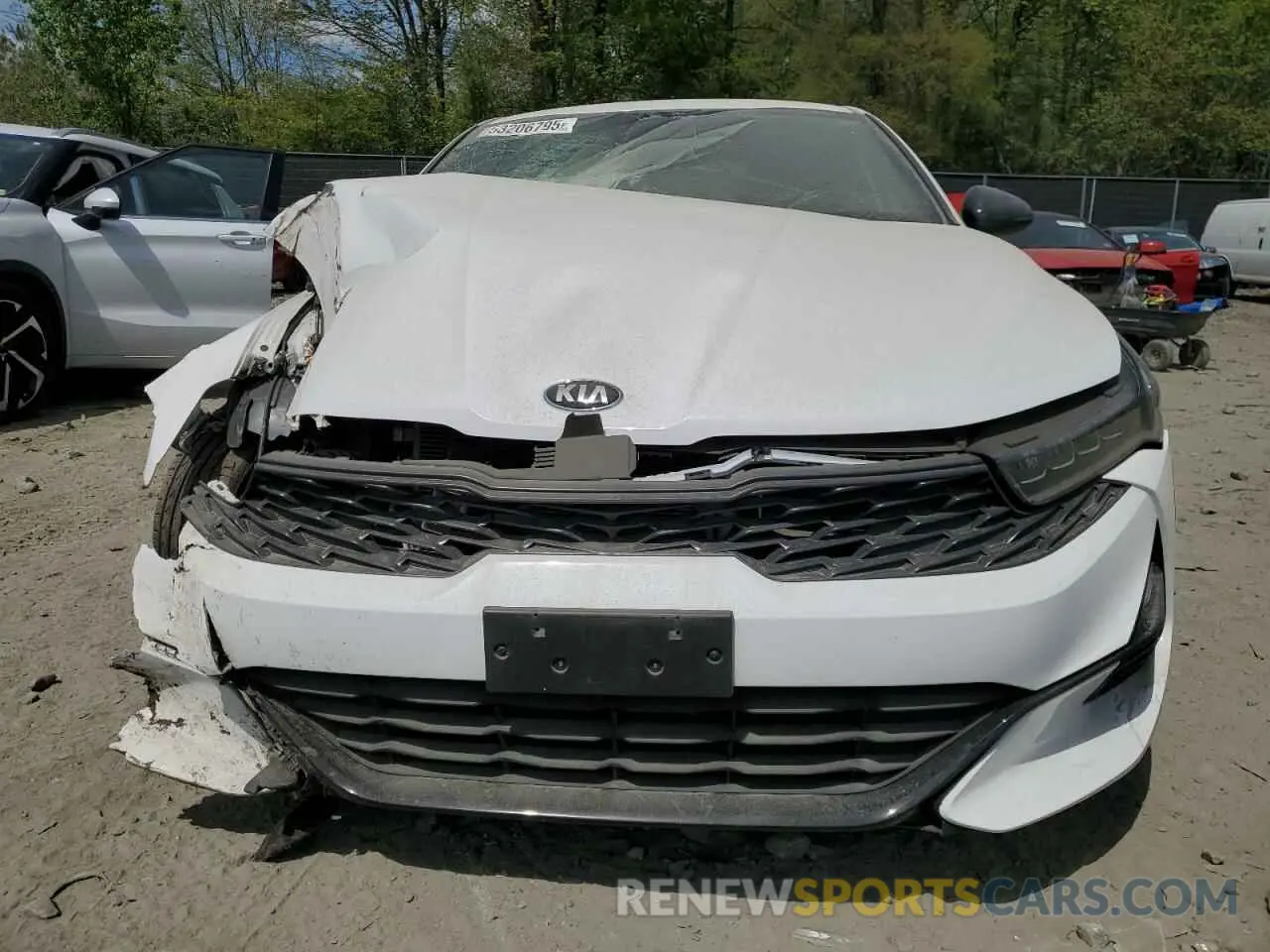 5 fotografías del automóvil dañado 5XXG64J27MG059846 KIA K5 2021