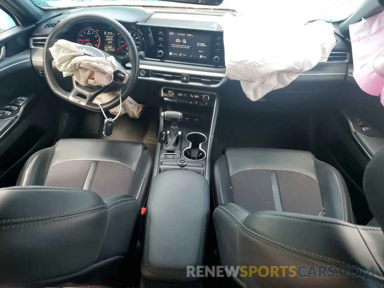 8 fotografías del automóvil dañado 5XXG64J27MG059846 KIA K5 2021