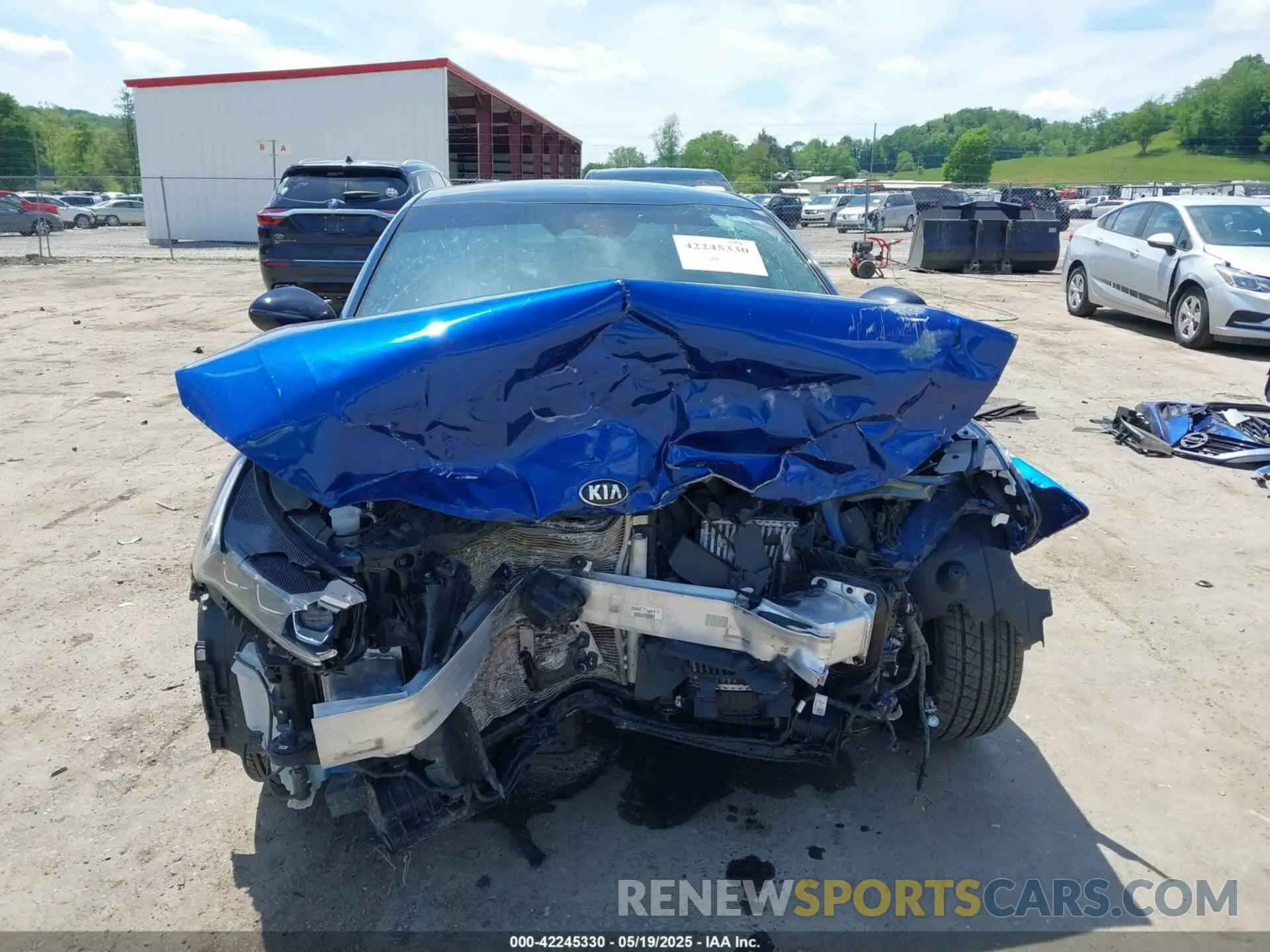 12 fotografías del automóvil dañado 5XXG64J27MG061130 KIA K5 2021